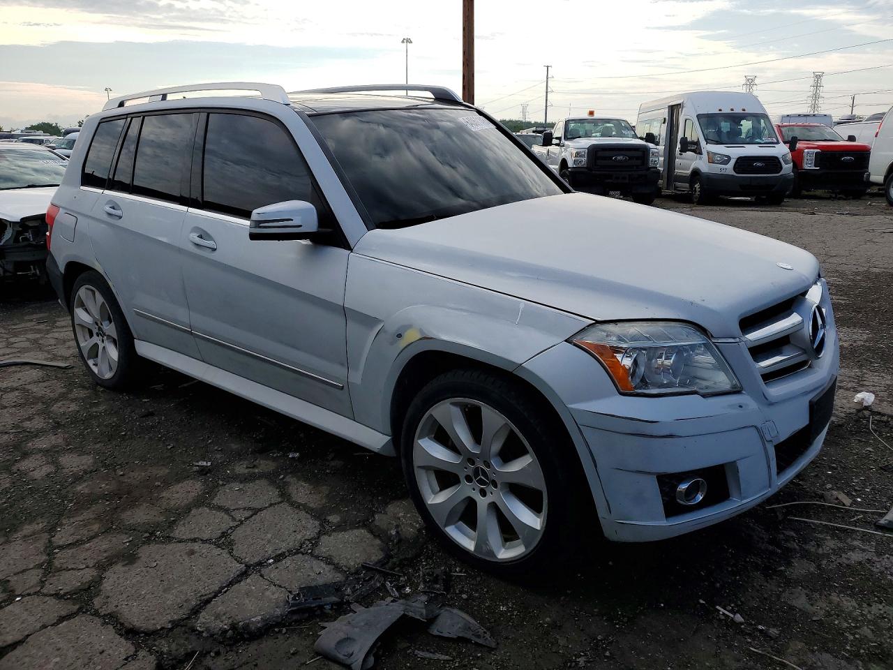 2010 Mercedes-benz Glk 350 4matic Silver vin: WDCGG8HB0AF280364