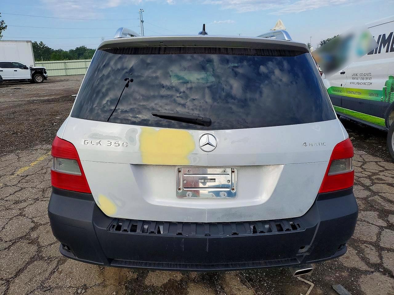 2010 Mercedes-benz Glk 350 4matic Silver vin: WDCGG8HB0AF280364