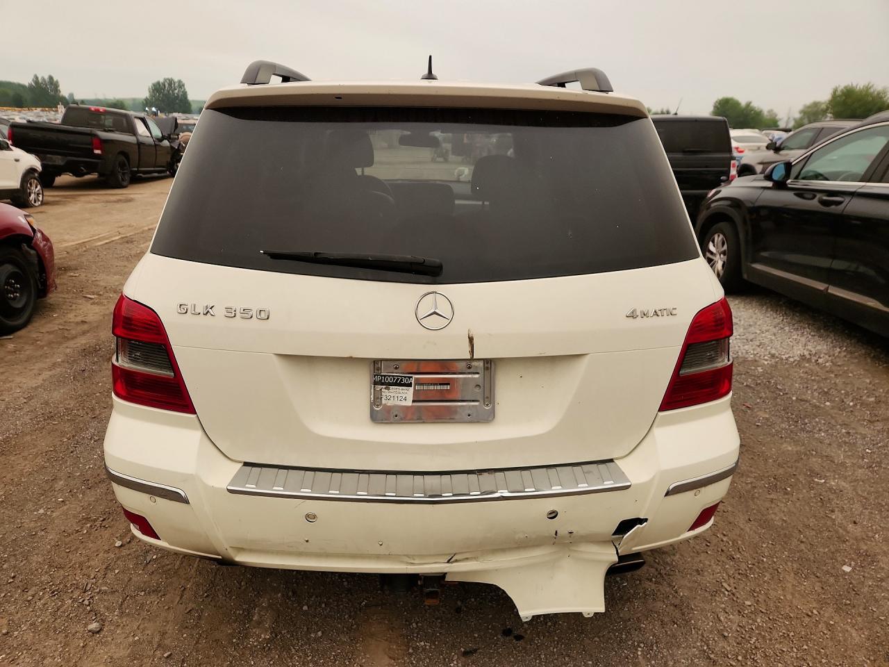 2010 Mercedes-benz Glk 350 4matic White vin: WDCGG8HB0AF321124