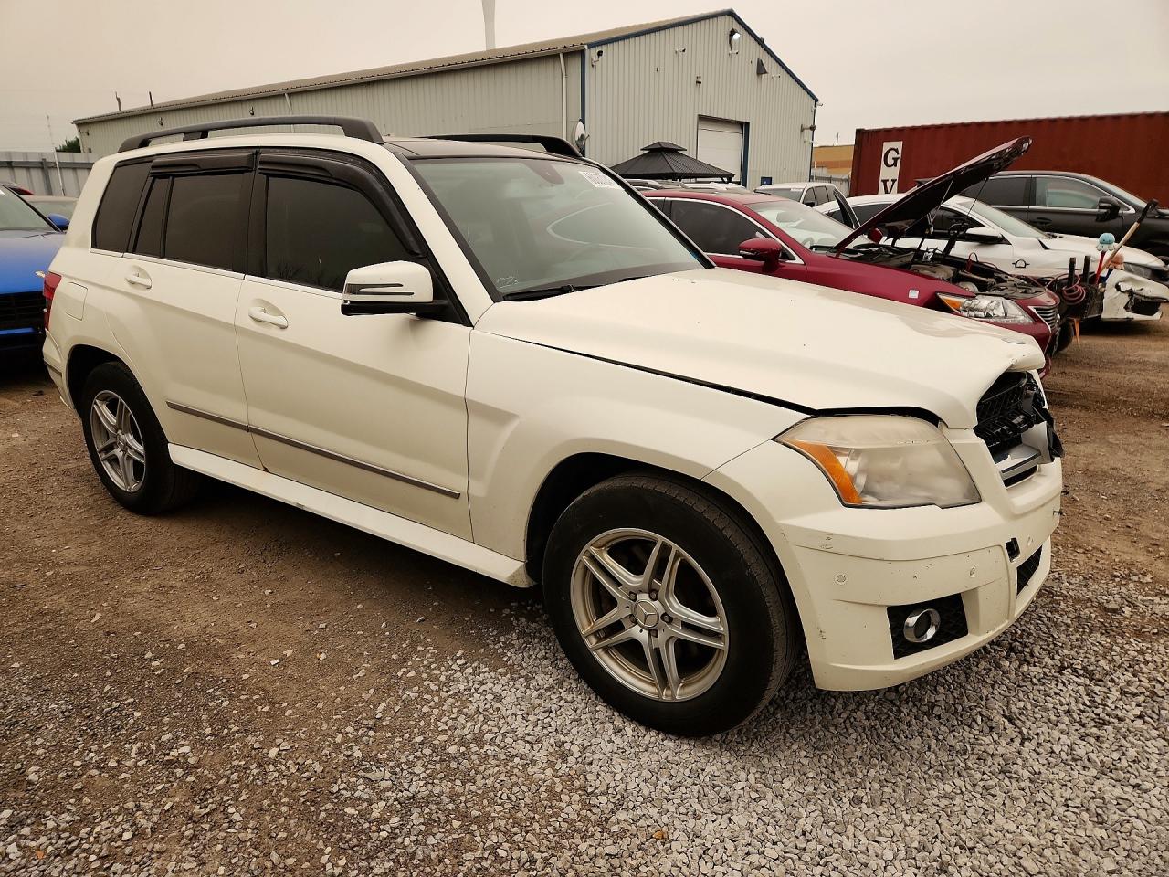 2010 Mercedes-benz Glk 350 4matic White vin: WDCGG8HB0AF321124