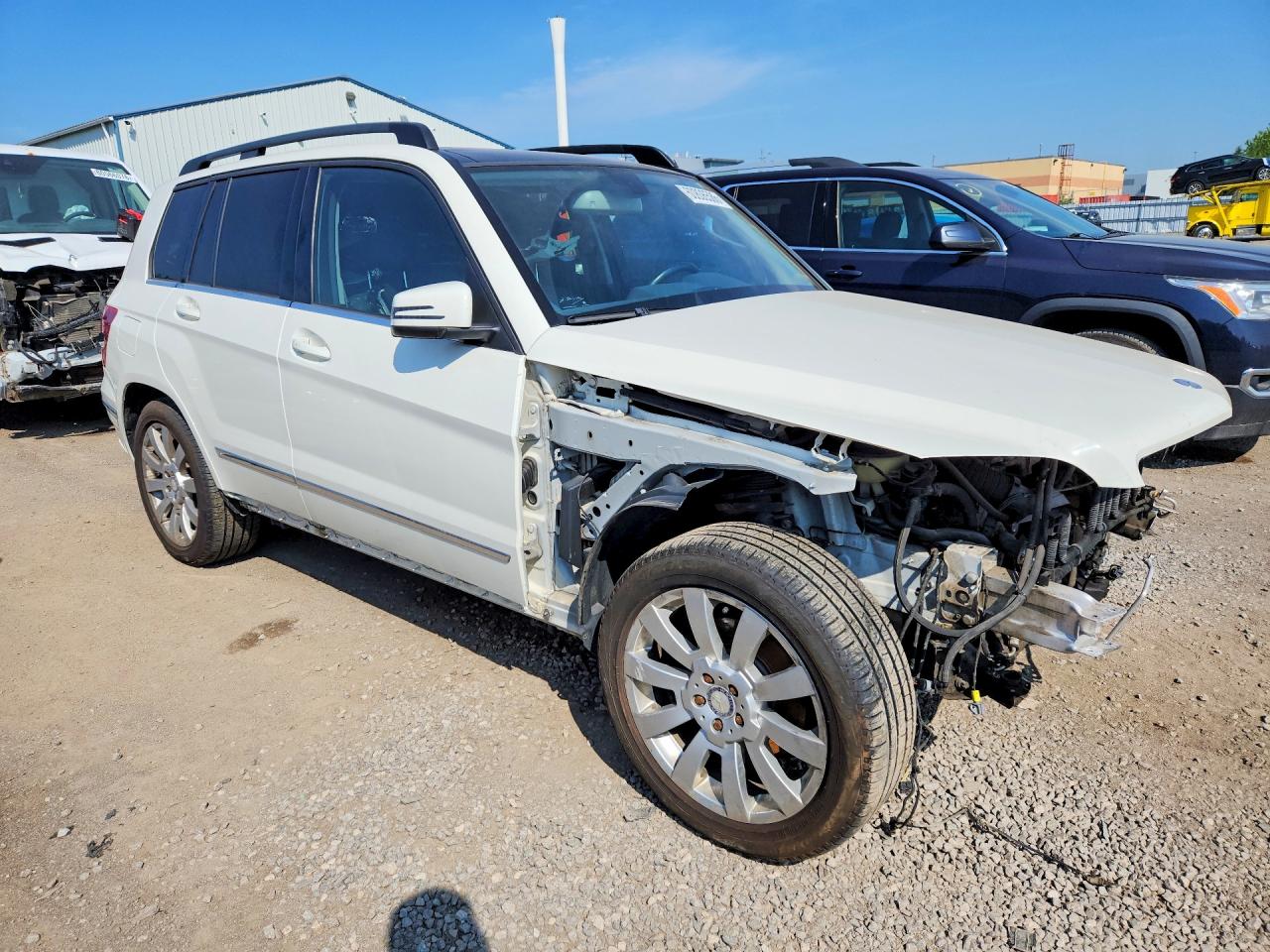 2010 Mercedes-benz Glk 350 4matic White vin: WDCGG8HB0AF324041
