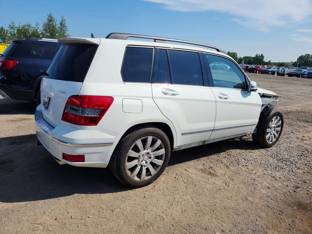 2010 Mercedes-benz Glk 350 4matic White vin: WDCGG8HB0AF324041