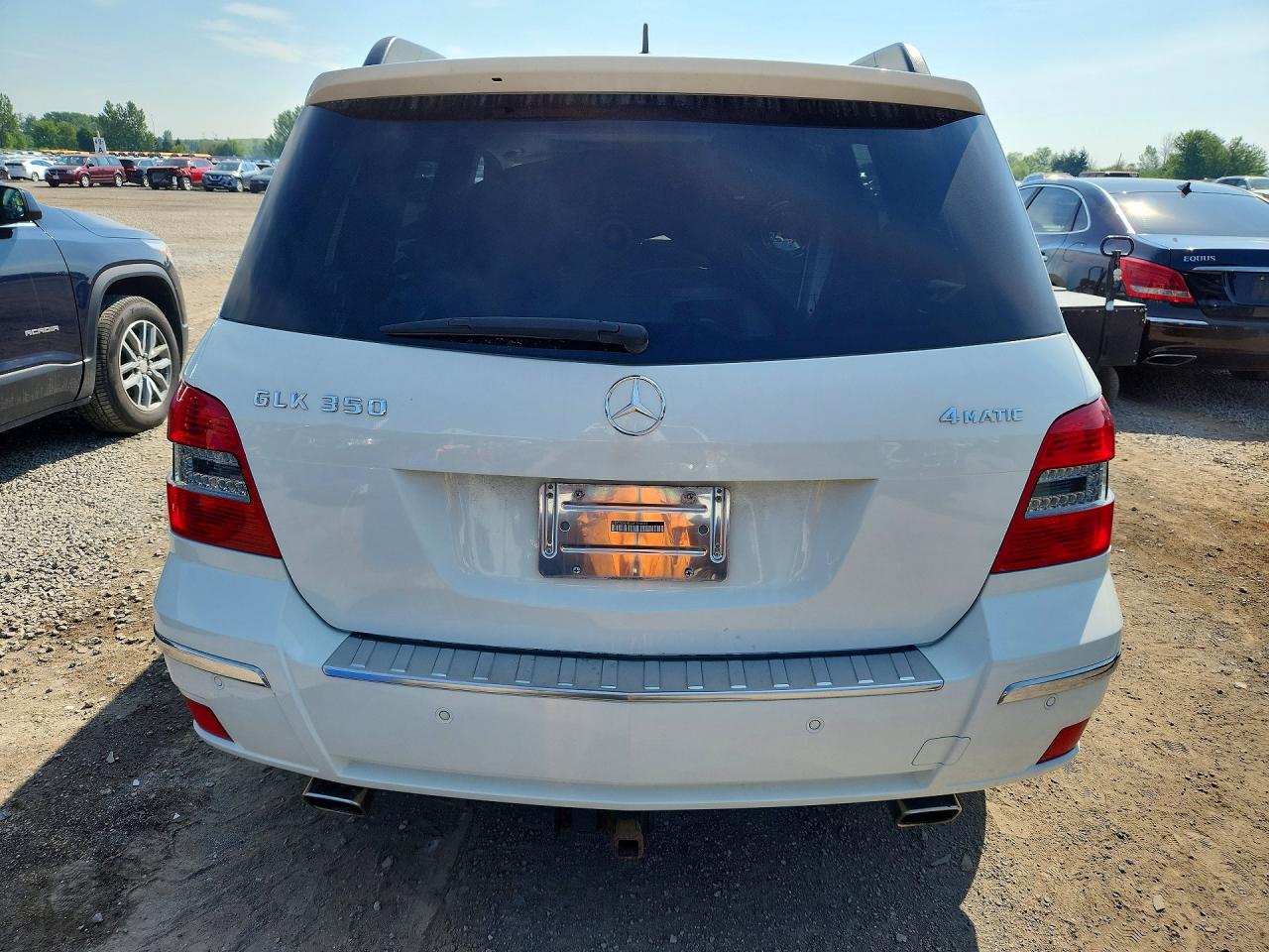 2010 Mercedes-benz Glk 350 4matic White vin: WDCGG8HB0AF324041