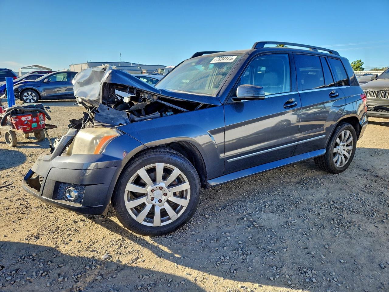 2010 Mercedes-benz Glk 350 4matic Gray vin: WDCGG8HB0AF325285