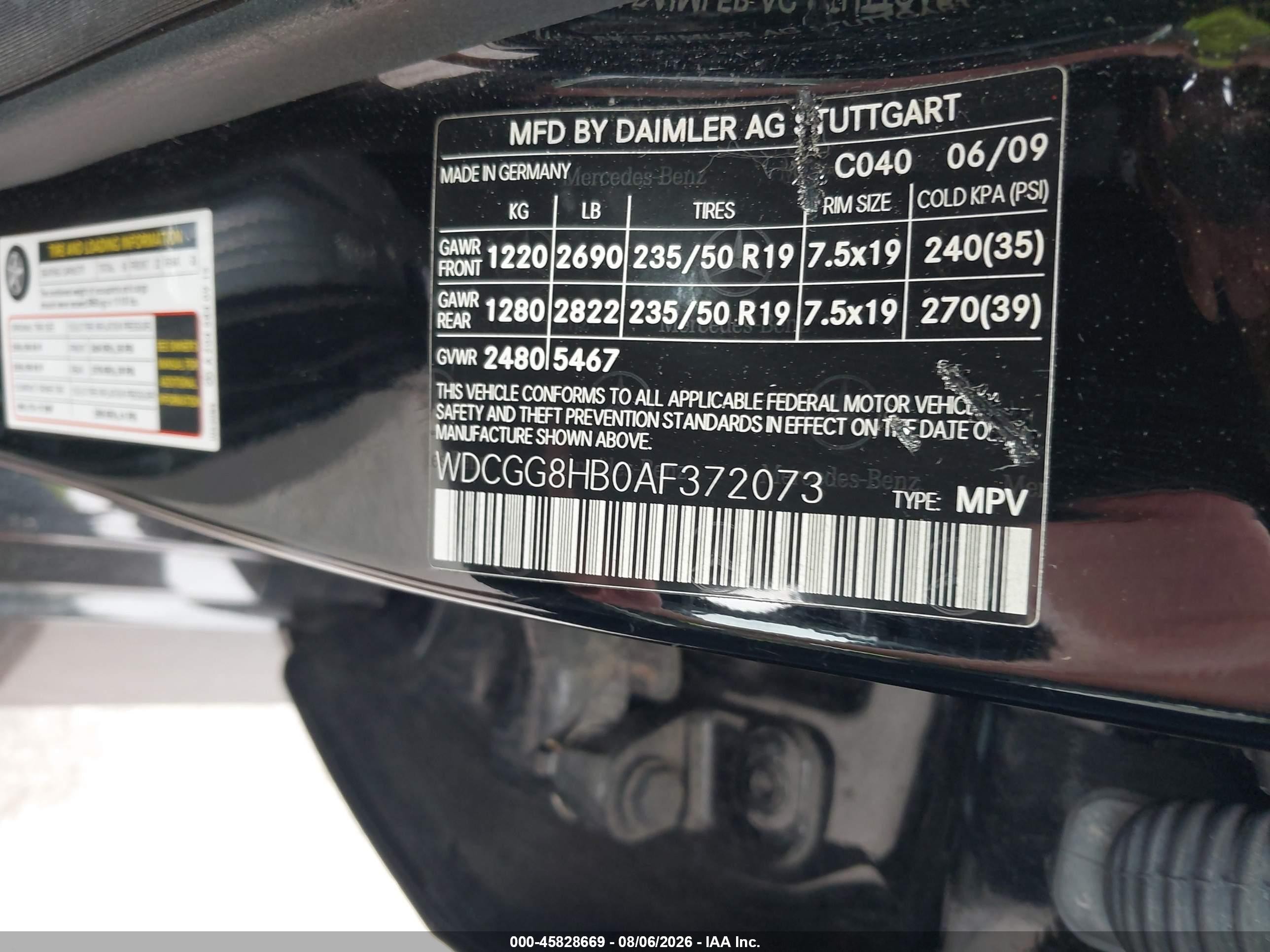 2010 Mercedes-benz Glk 350 4matic Black vin: WDCGG8HB0AF372073