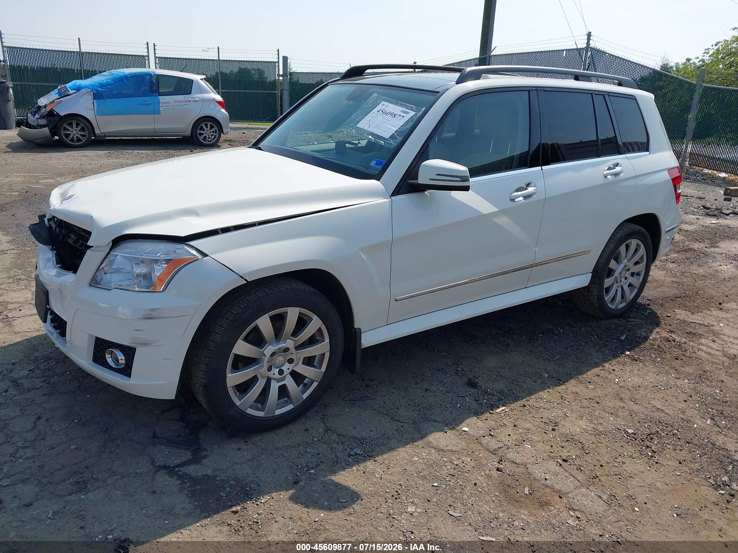 2010 Mercedes-benz Glk 350 4matic White vin: WDCGG8HB0AF419120