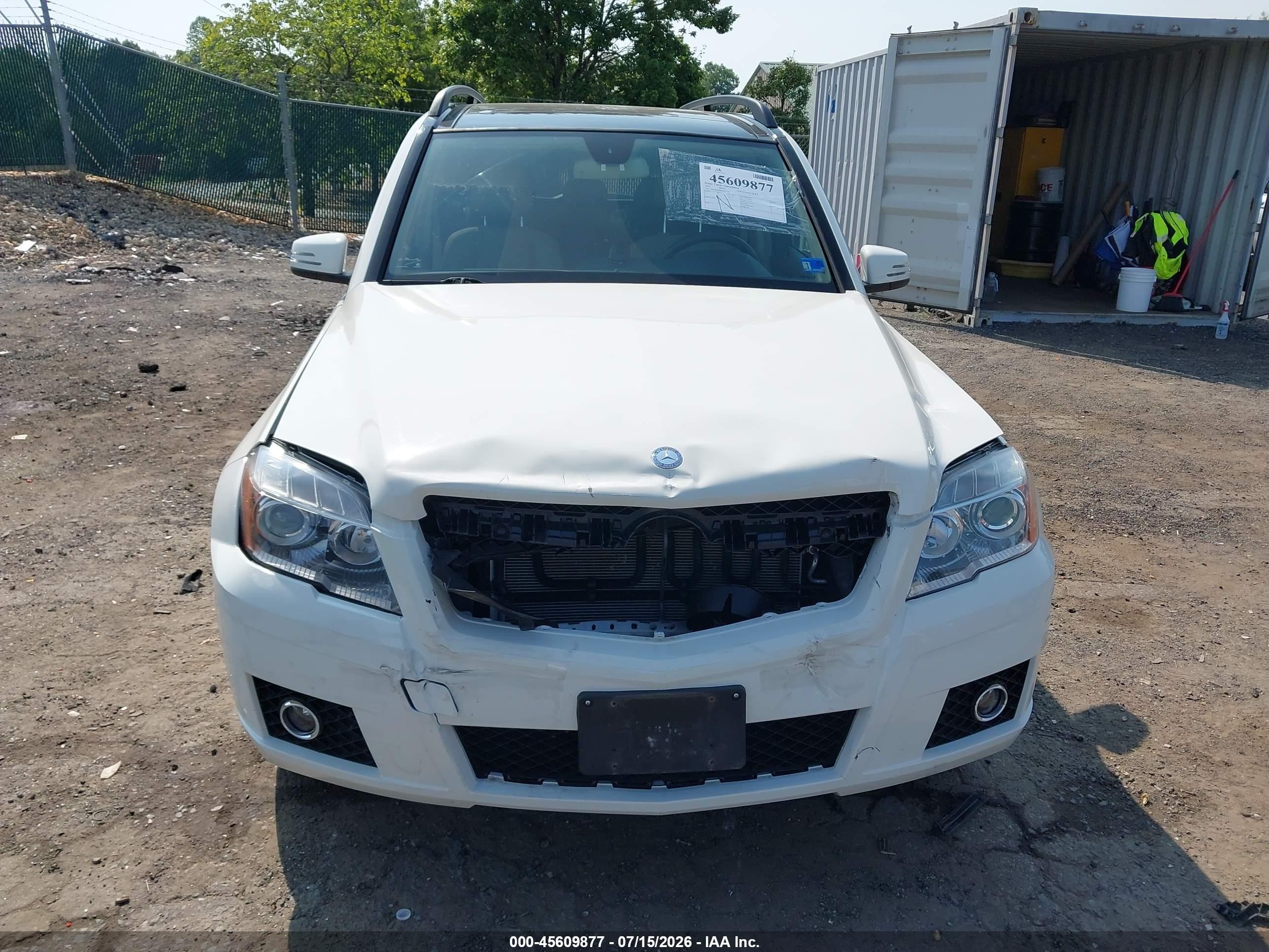 2010 Mercedes-benz Glk 350 4matic White vin: WDCGG8HB0AF419120