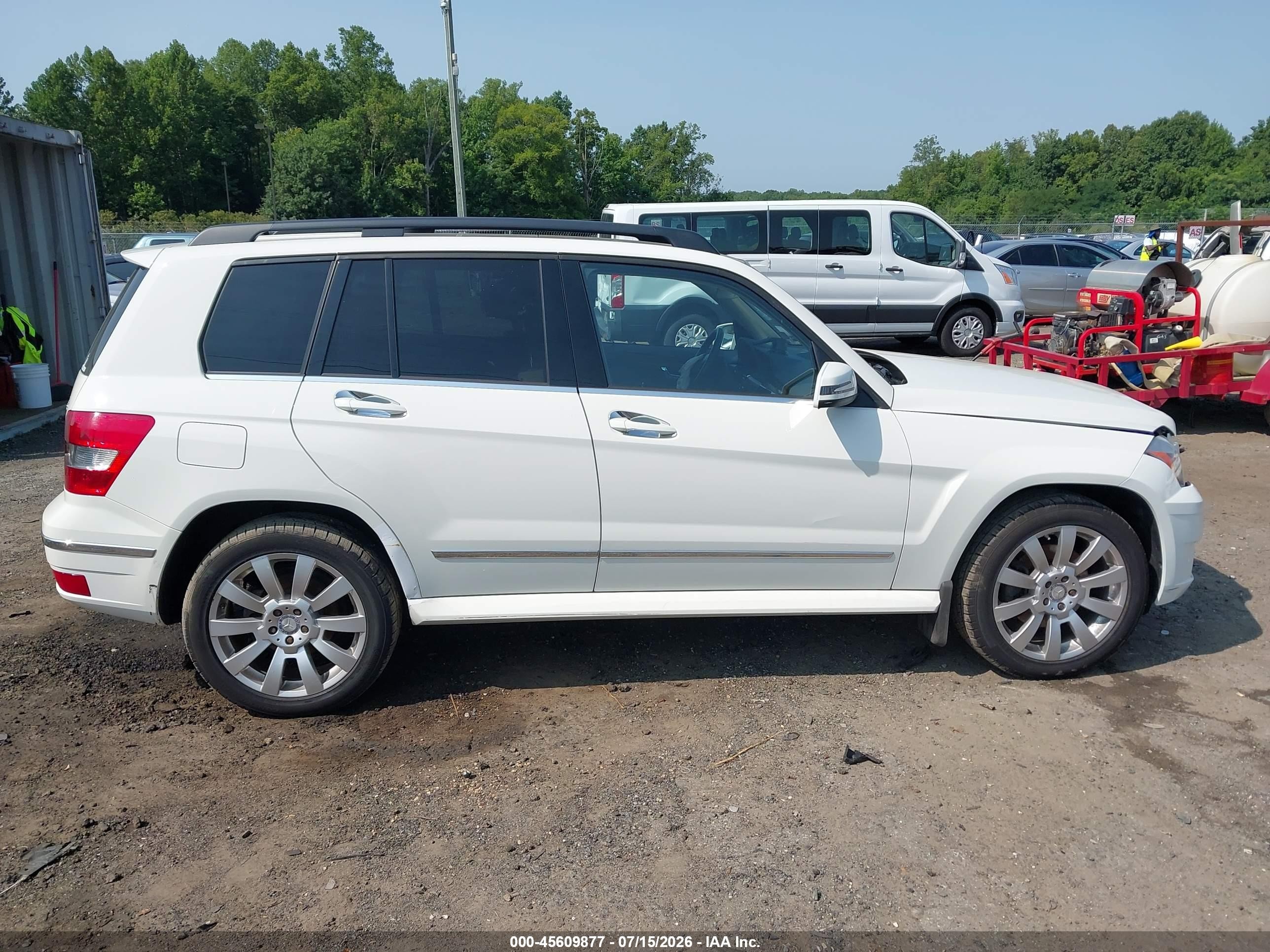 2010 Mercedes-benz Glk 350 4matic White vin: WDCGG8HB0AF419120