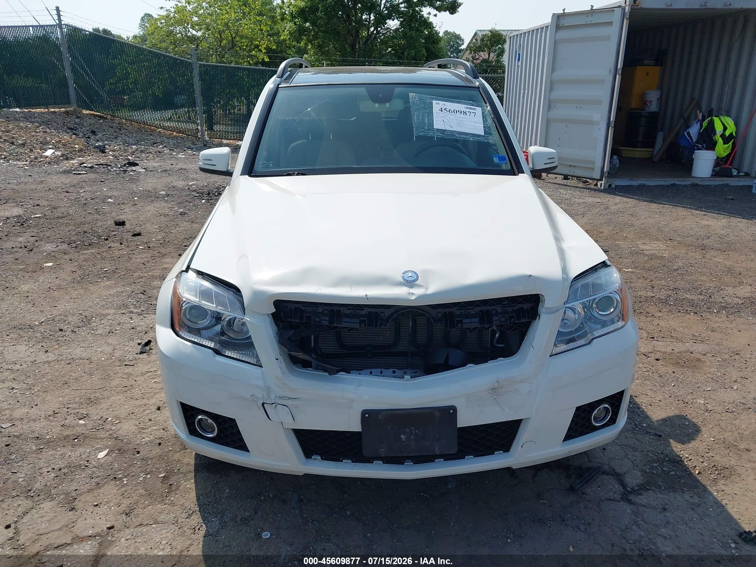 2010 Mercedes-benz Glk 350 4matic White vin: WDCGG8HB0AF419120