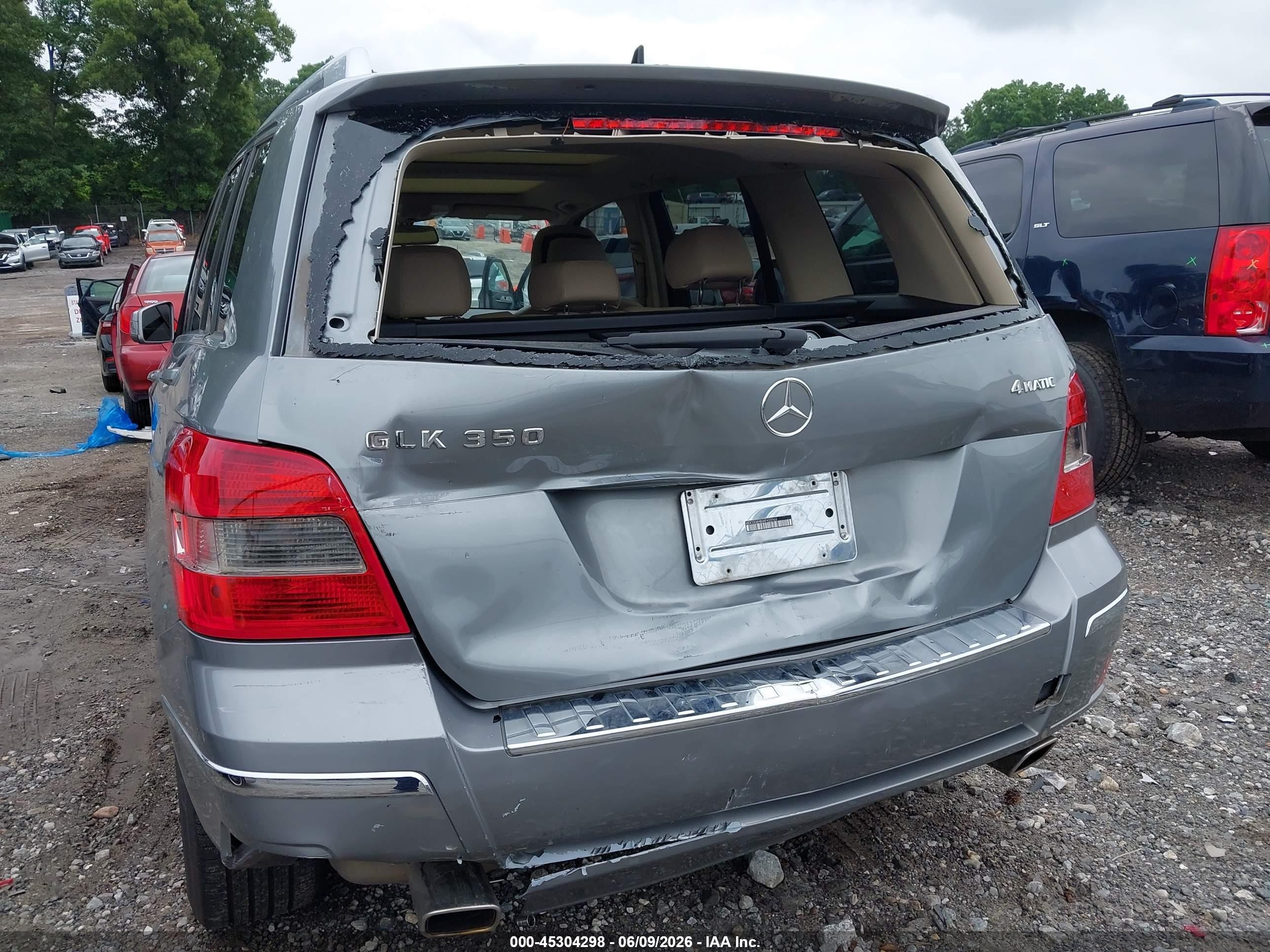 2010 Mercedes-benz Glk 350 4matic Серый vin: WDCGG8HB0AF432966