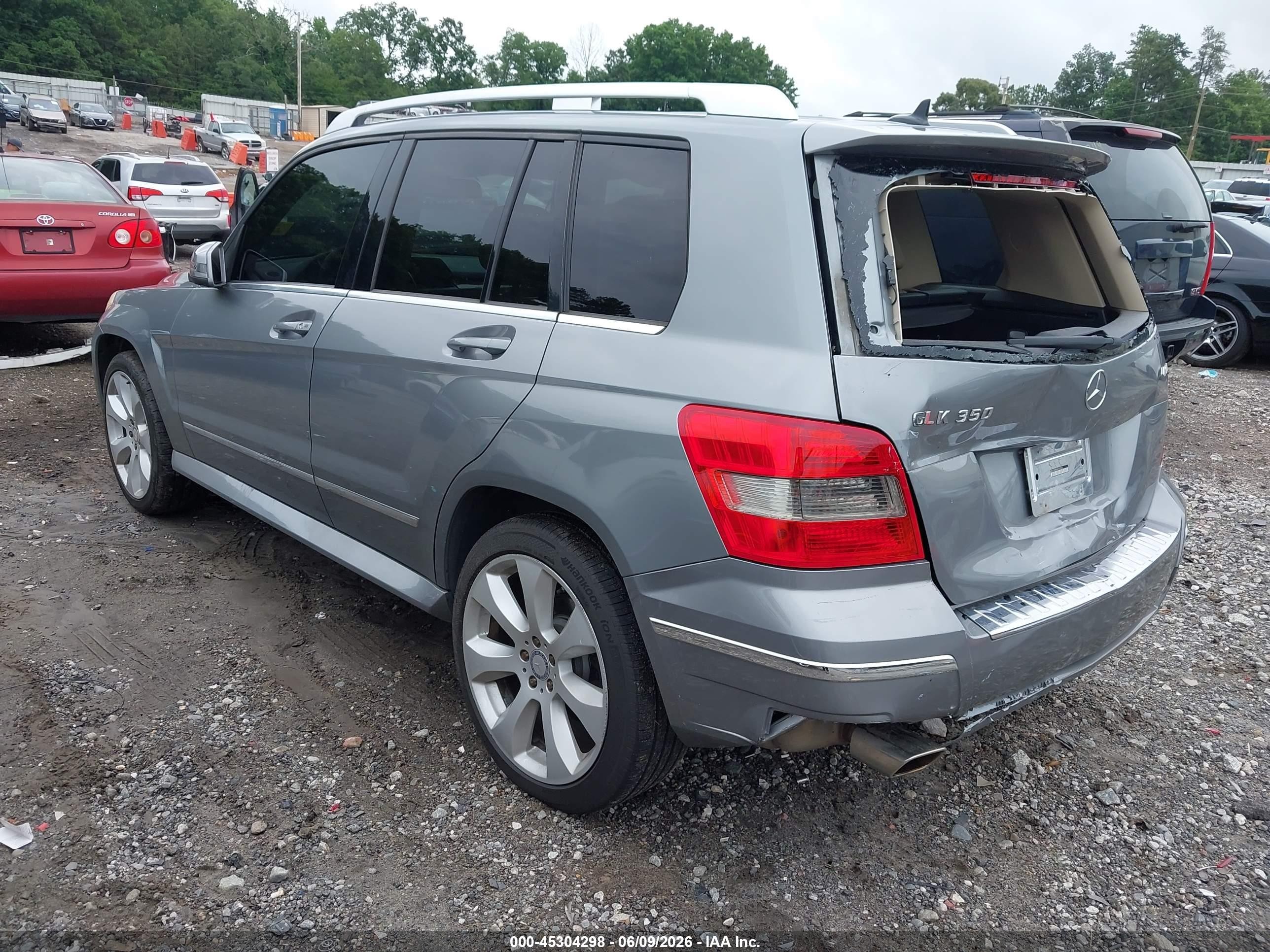 2010 Mercedes-benz Glk 350 4matic Серый vin: WDCGG8HB0AF432966