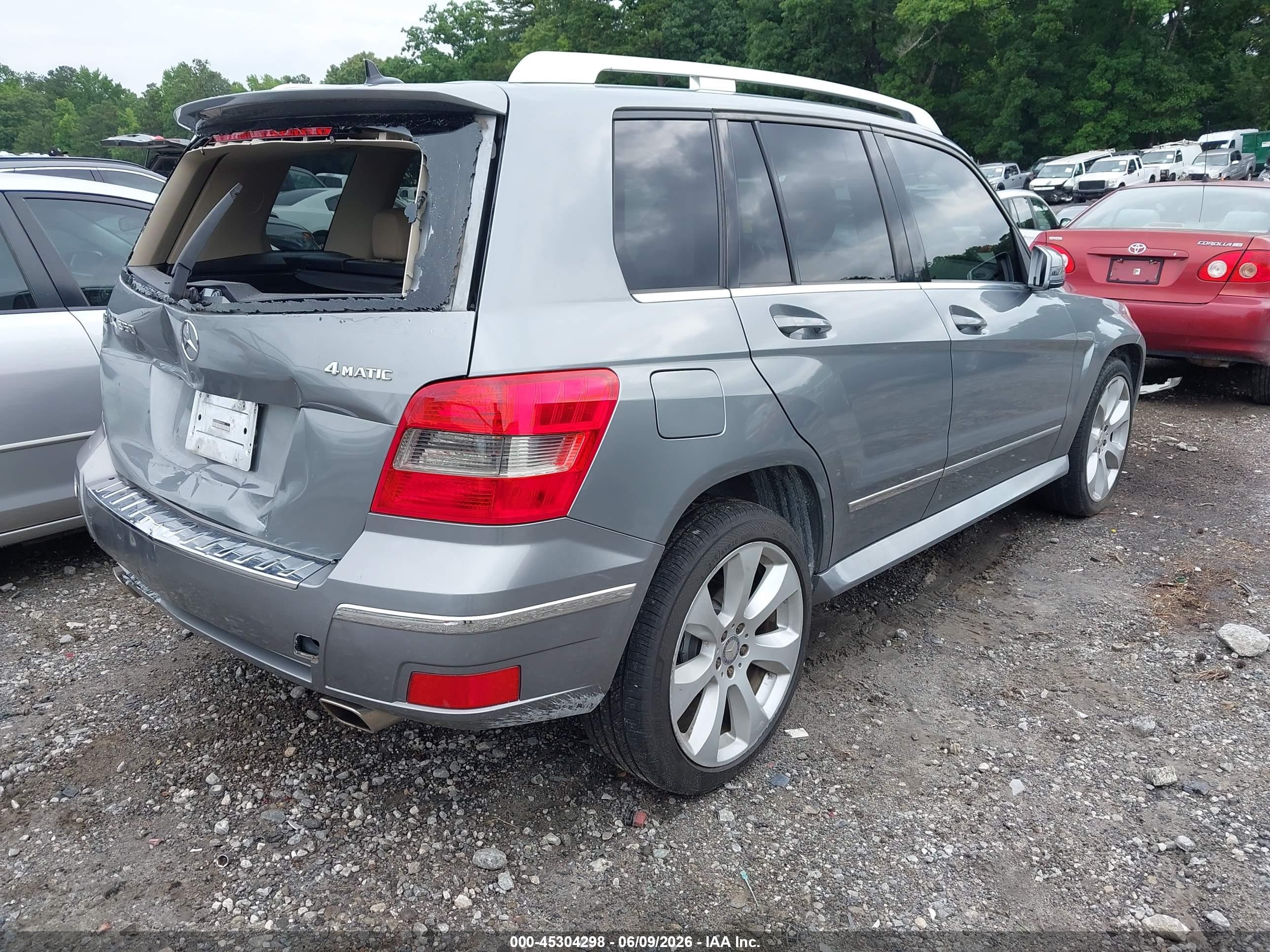 2010 Mercedes-benz Glk 350 4matic Серый vin: WDCGG8HB0AF432966