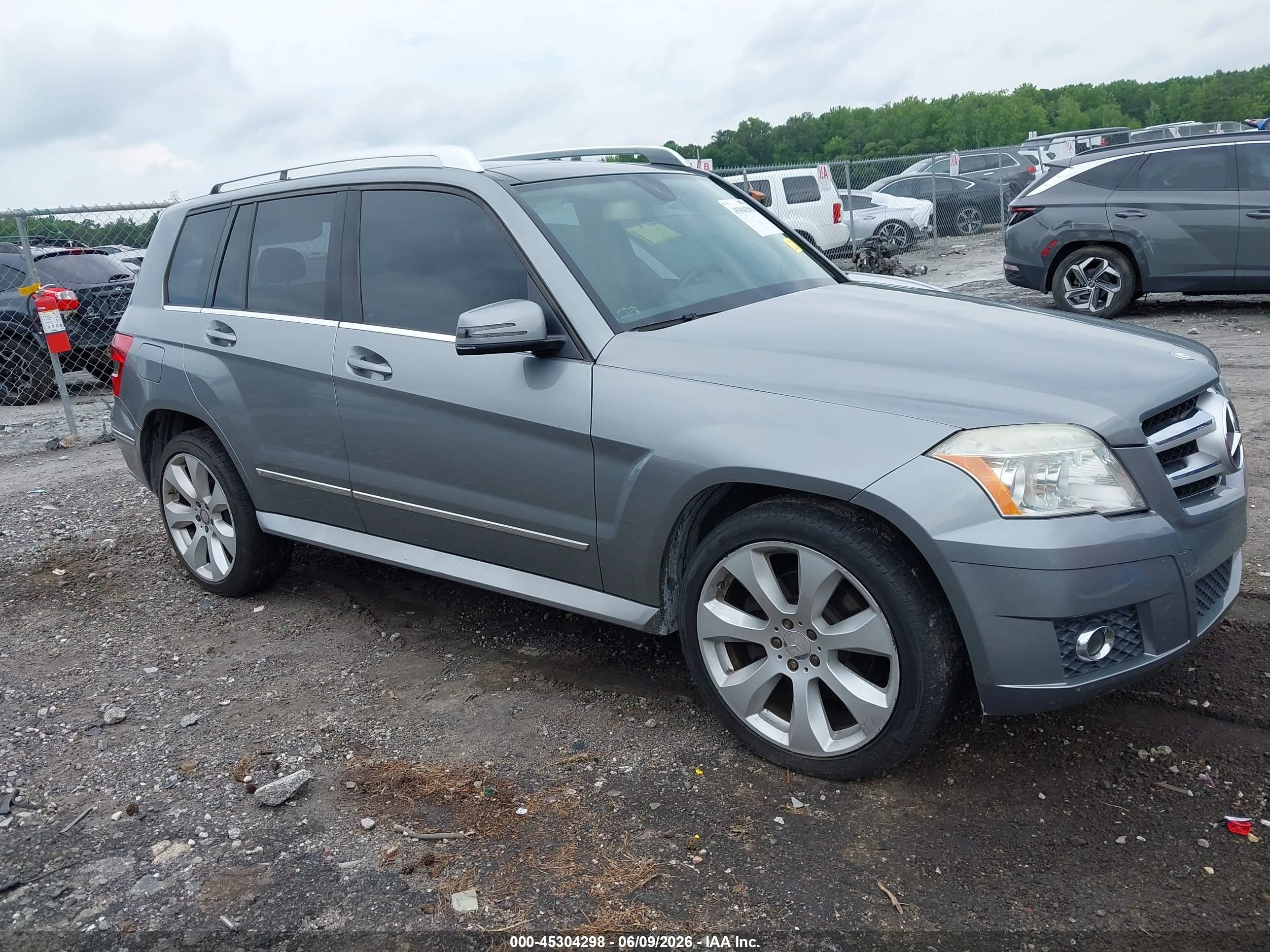2010 Mercedes-benz Glk 350 4matic Серый vin: WDCGG8HB0AF432966