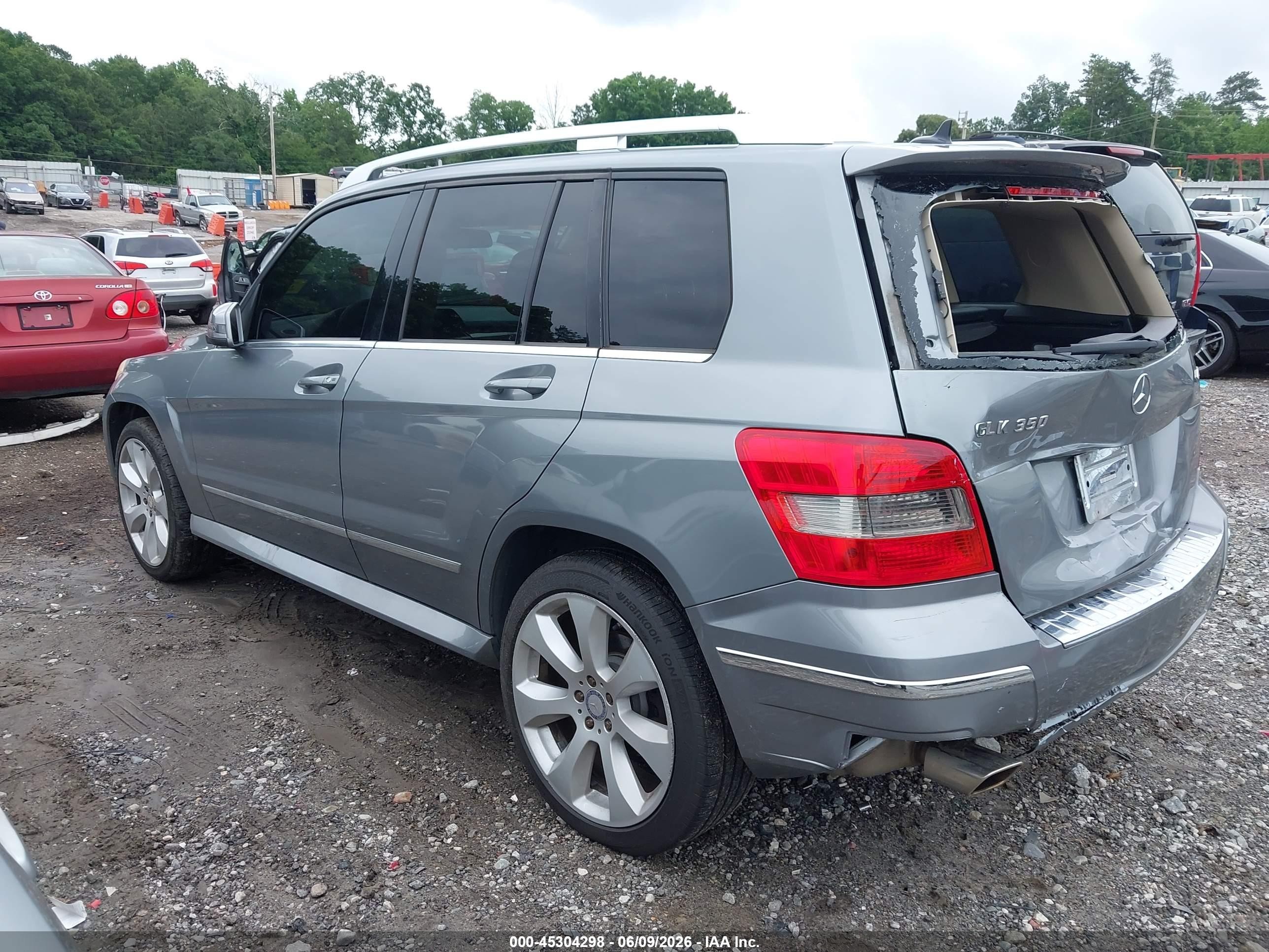 2010 Mercedes-benz Glk 350 4matic Серый vin: WDCGG8HB0AF432966