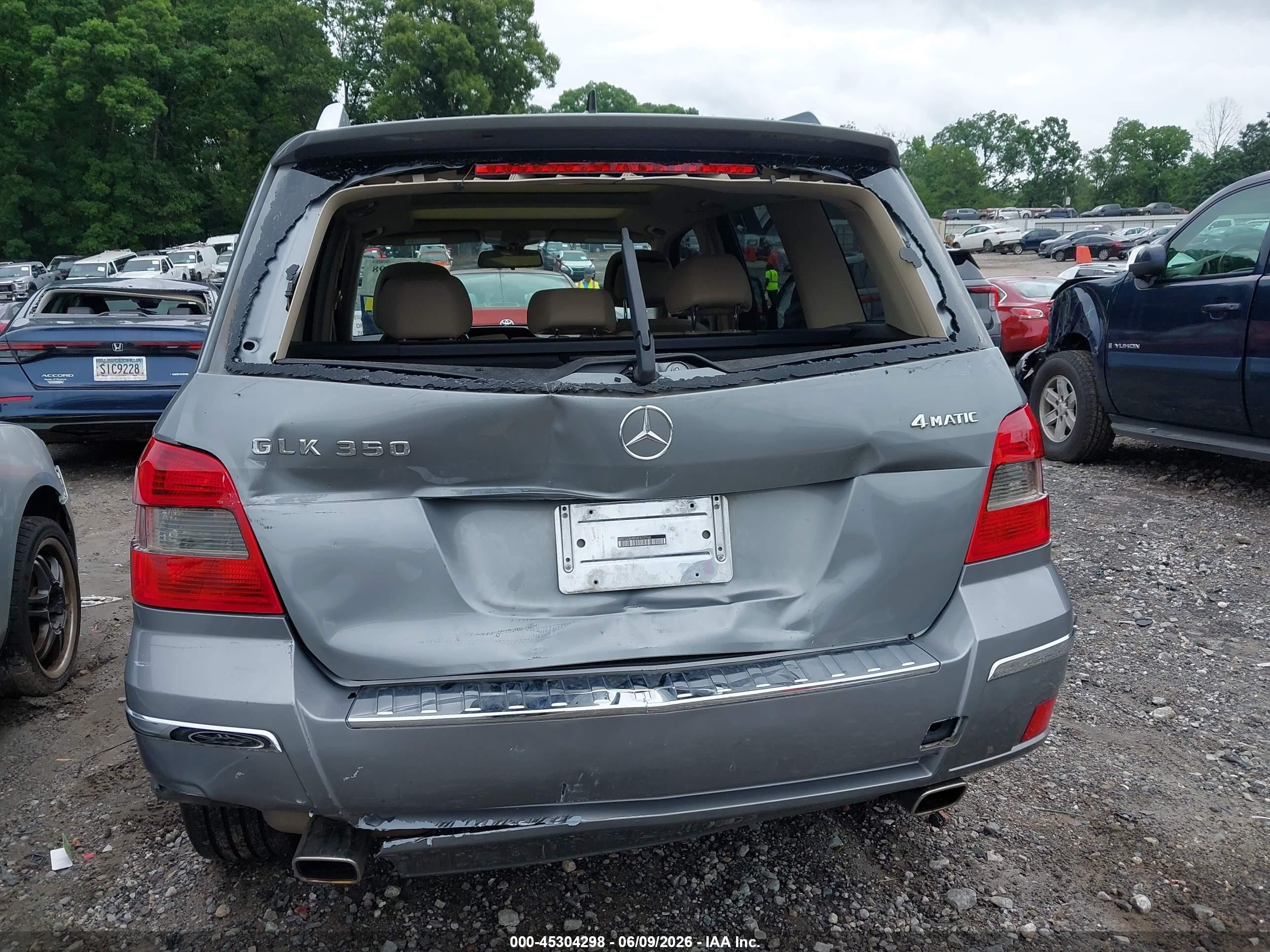 2010 Mercedes-benz Glk 350 4matic Серый vin: WDCGG8HB0AF432966