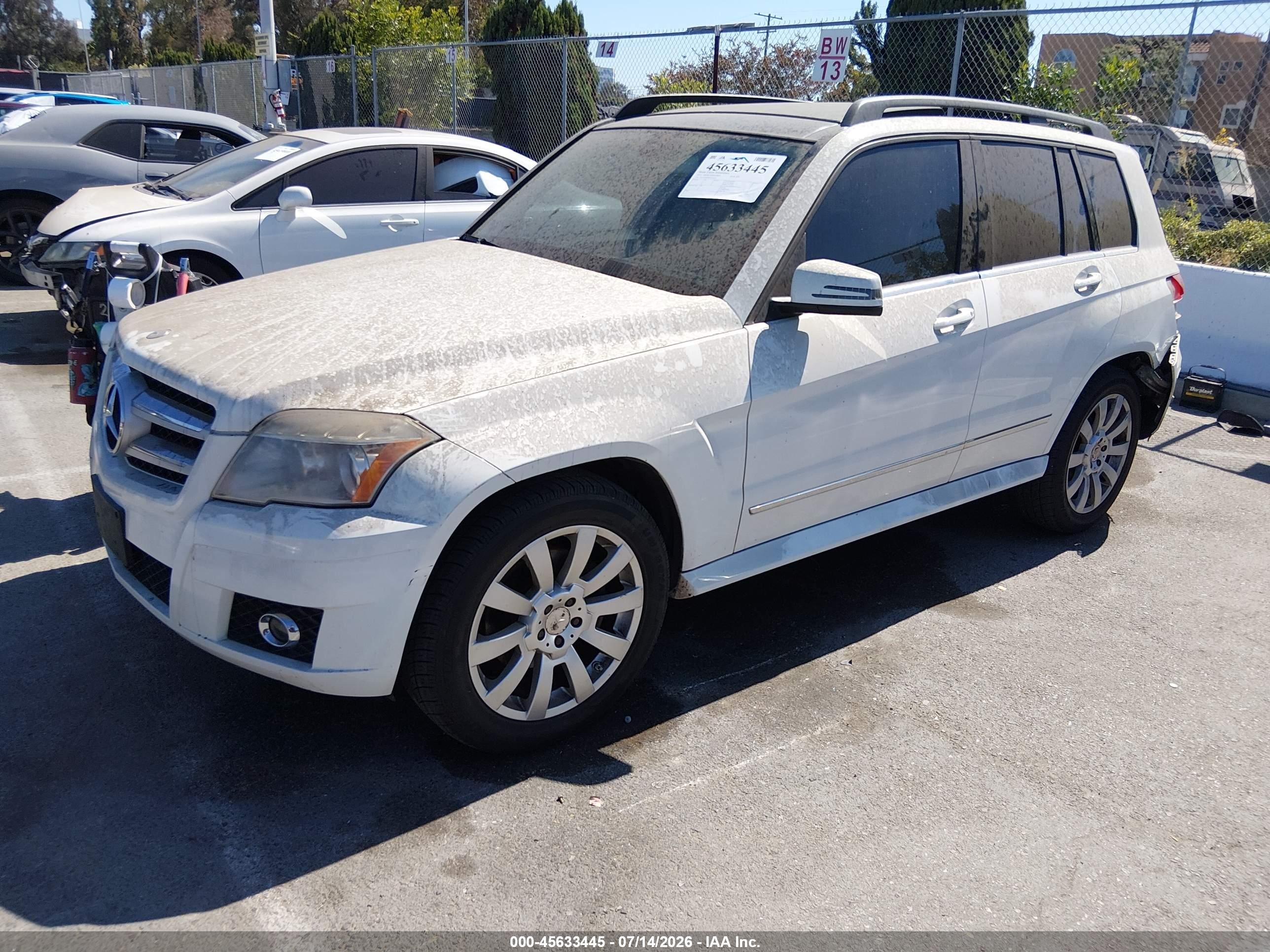 2010 Mercedes-benz Glk 350 4matic White vin: WDCGG8HB0AF434197