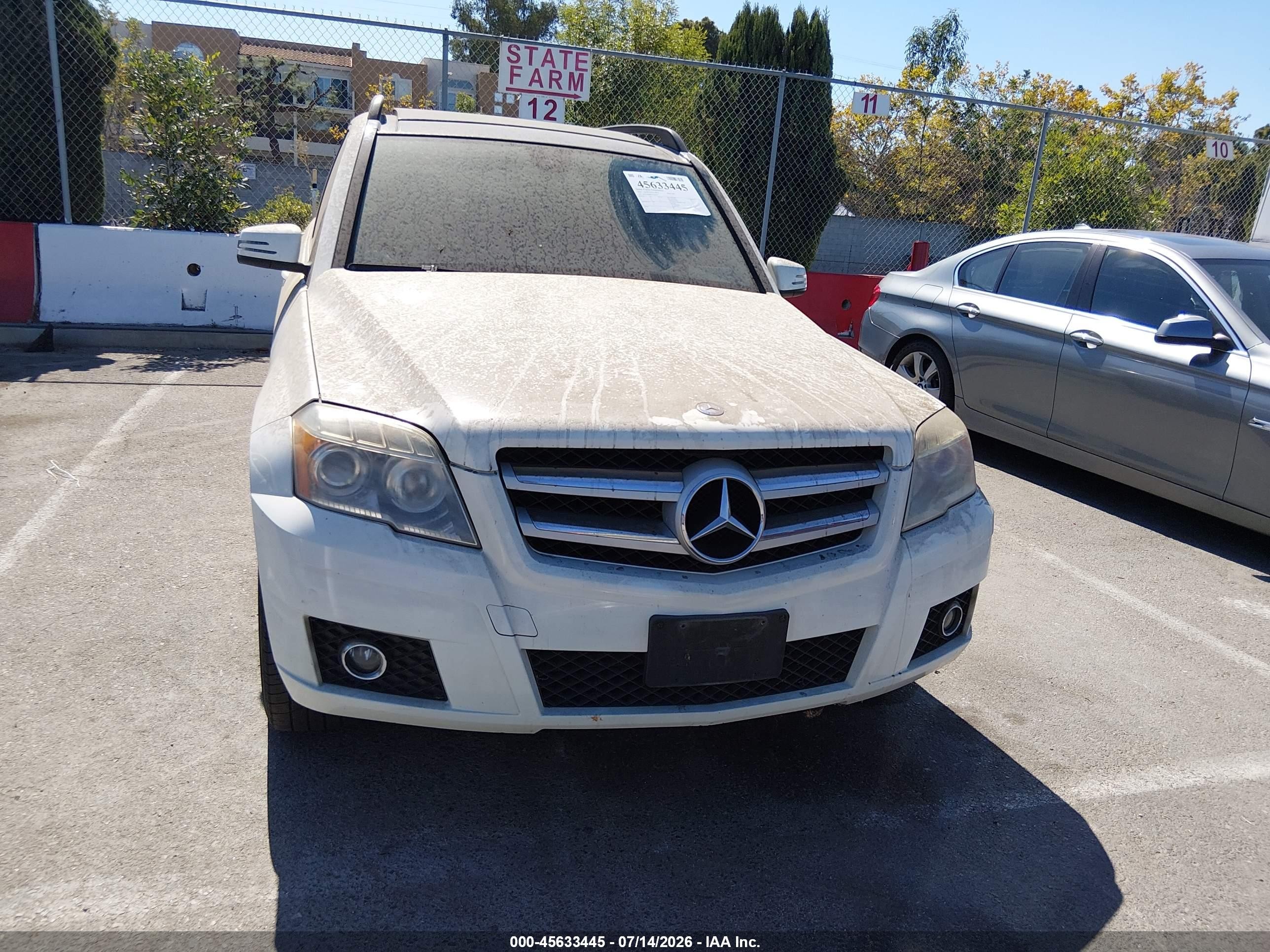 2010 Mercedes-benz Glk 350 4matic White vin: WDCGG8HB0AF434197
