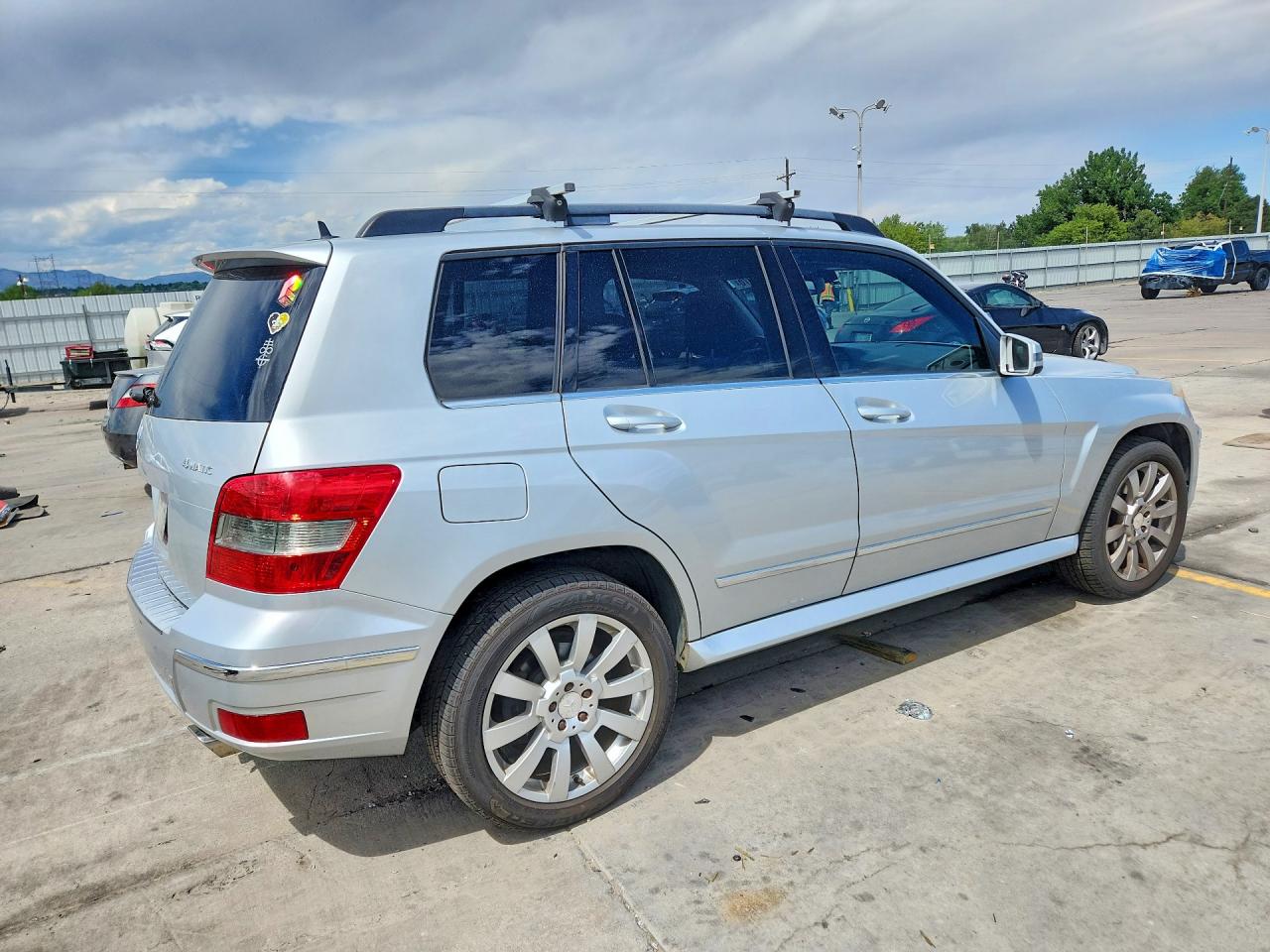 2010 Mercedes-benz Glk 350 4matic Silver vin: WDCGG8HB0AF477485