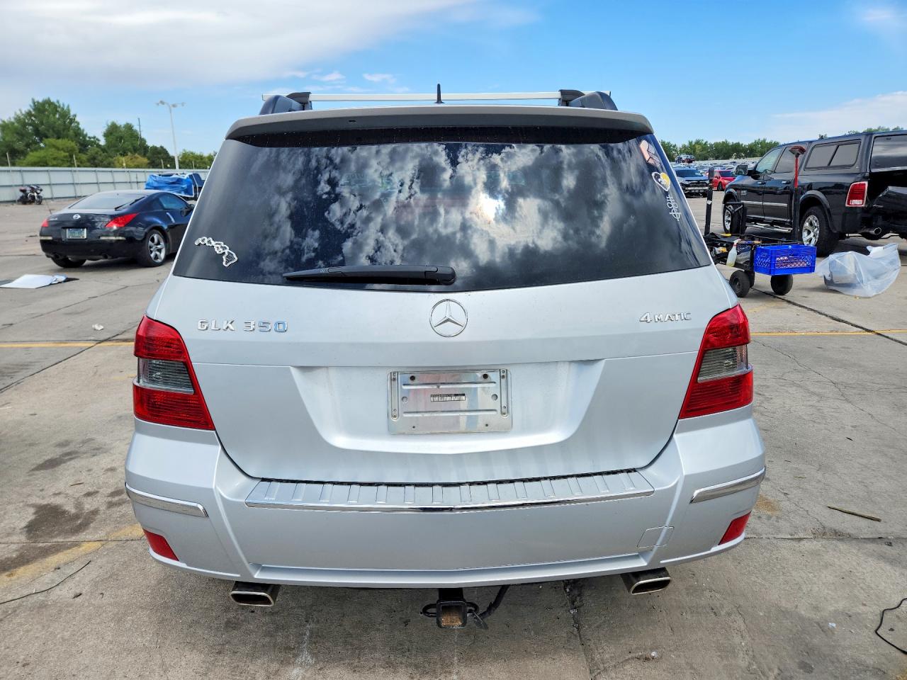 2010 Mercedes-benz Glk 350 4matic Silver vin: WDCGG8HB0AF477485