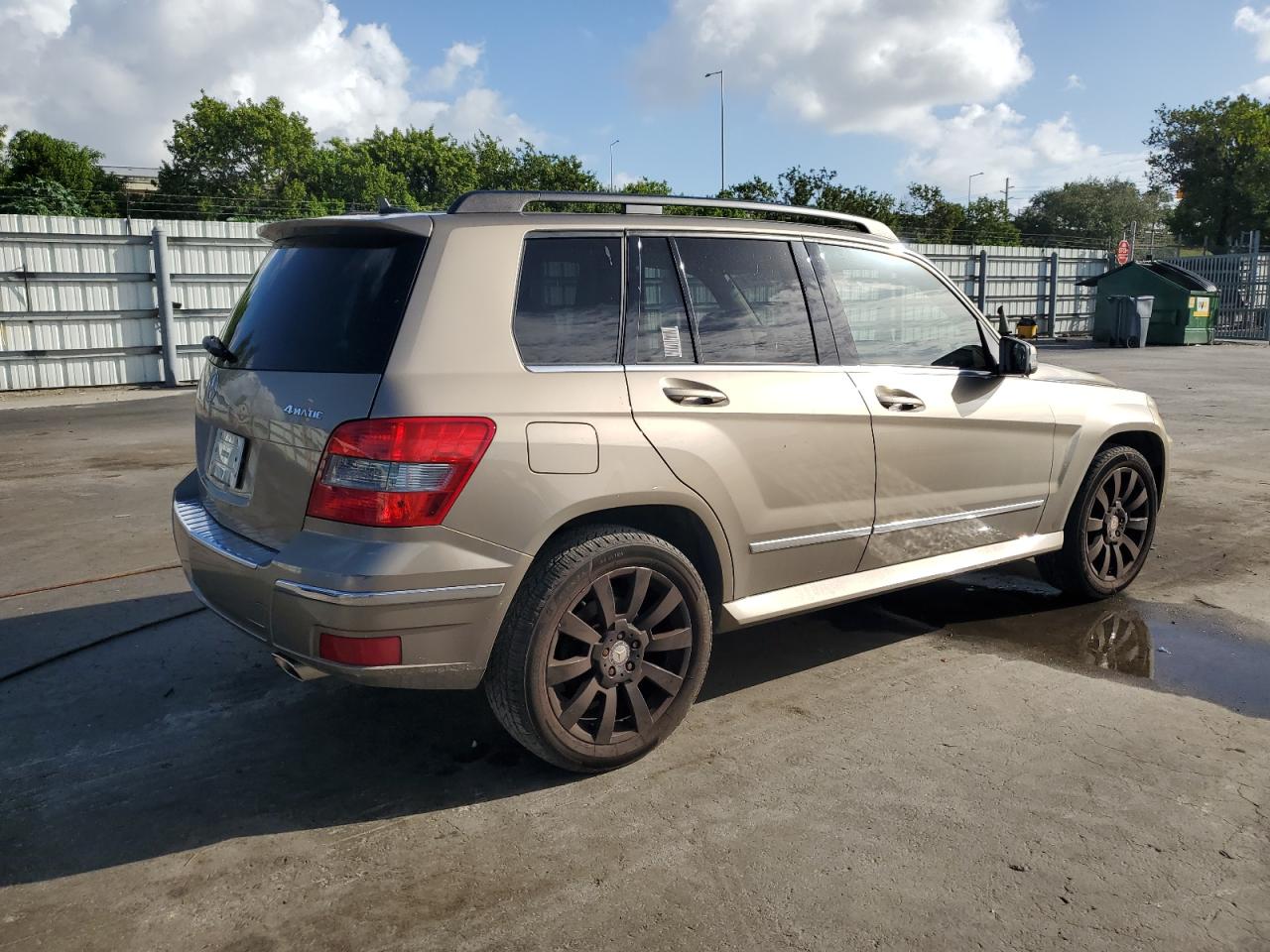 2010 Mercedes-benz Glk 350 4matic Gold vin: WDCGG8HB0AF483318