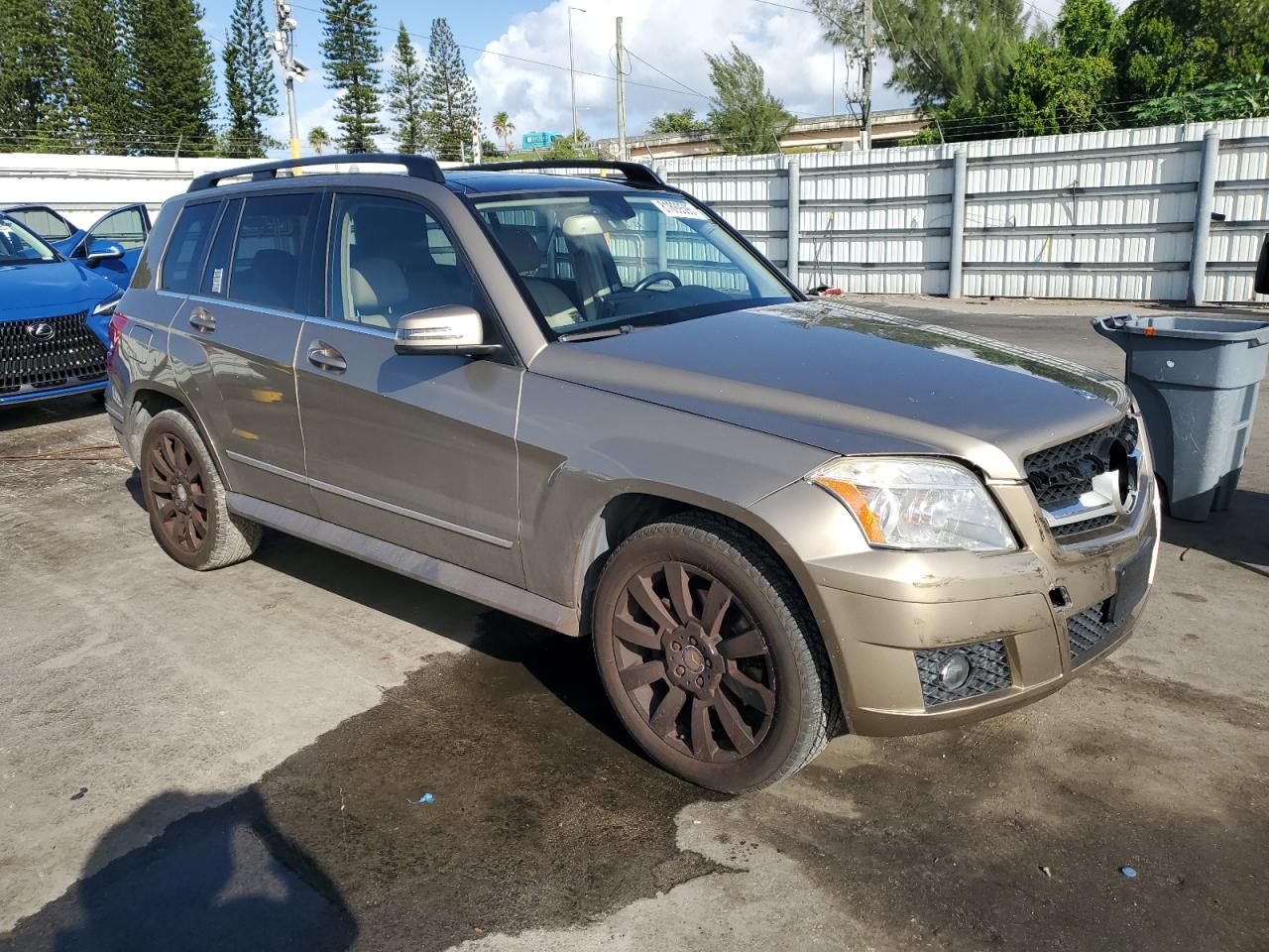 2010 Mercedes-benz Glk 350 4matic Gold vin: WDCGG8HB0AF483318