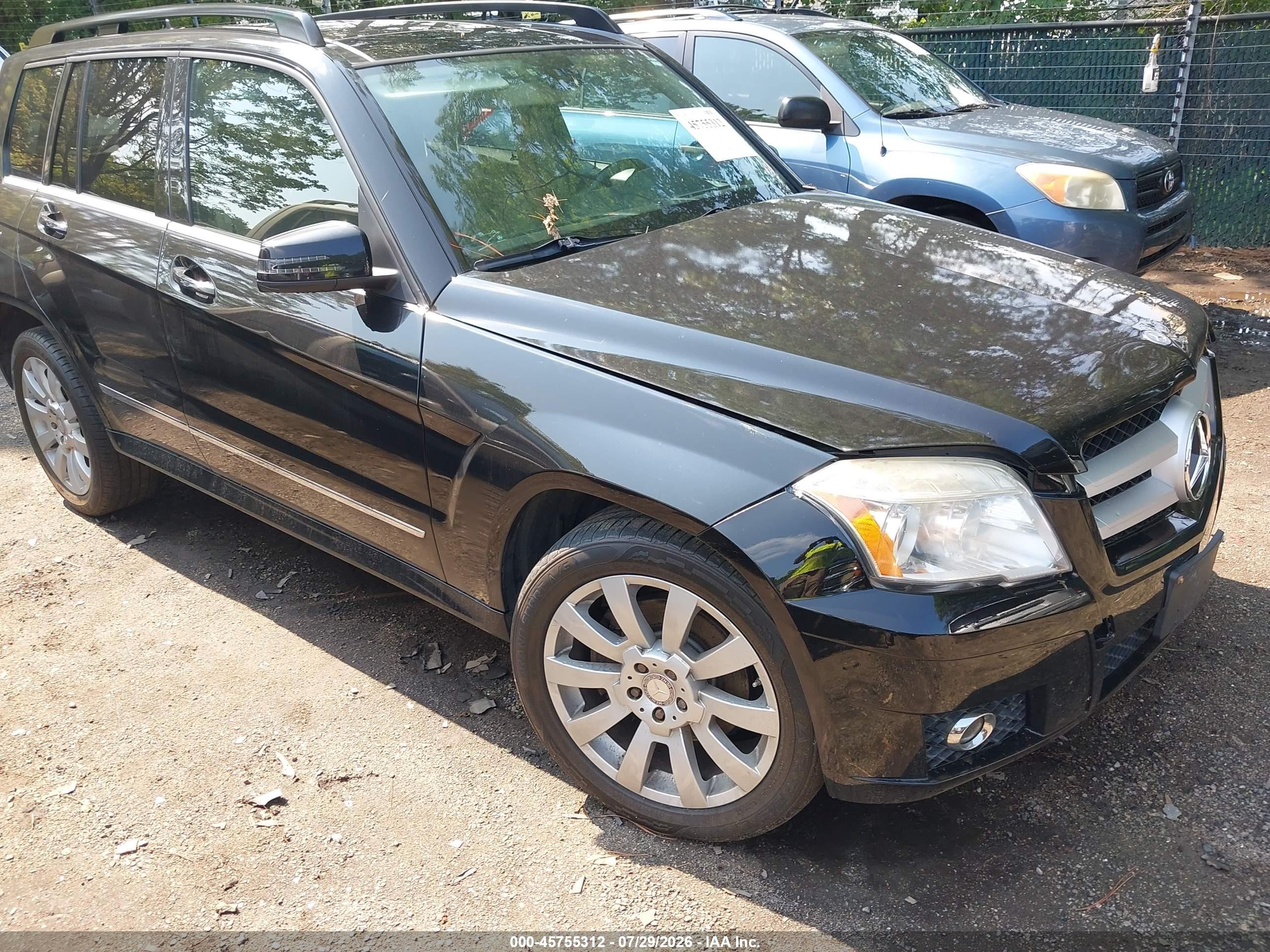 2011 Mercedes-benz Glk 350 4matic Black vin: WDCGG8HB0BF626057