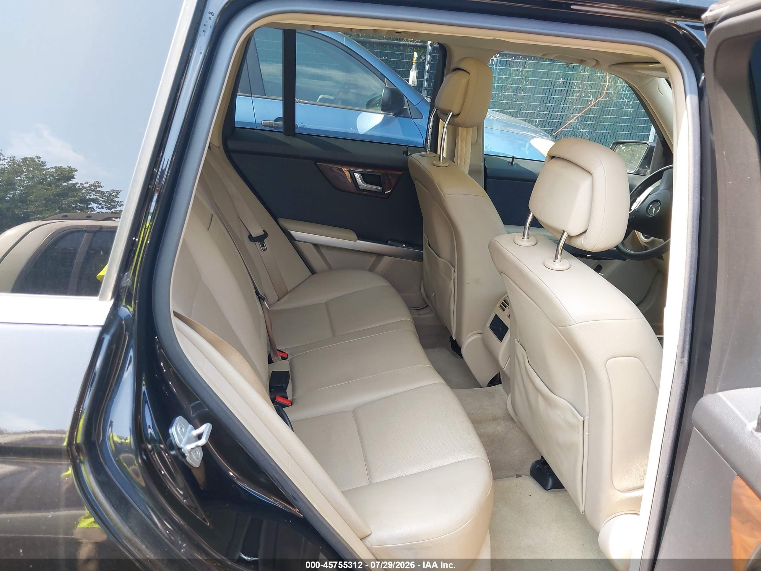 2011 Mercedes-benz Glk 350 4matic Black vin: WDCGG8HB0BF626057