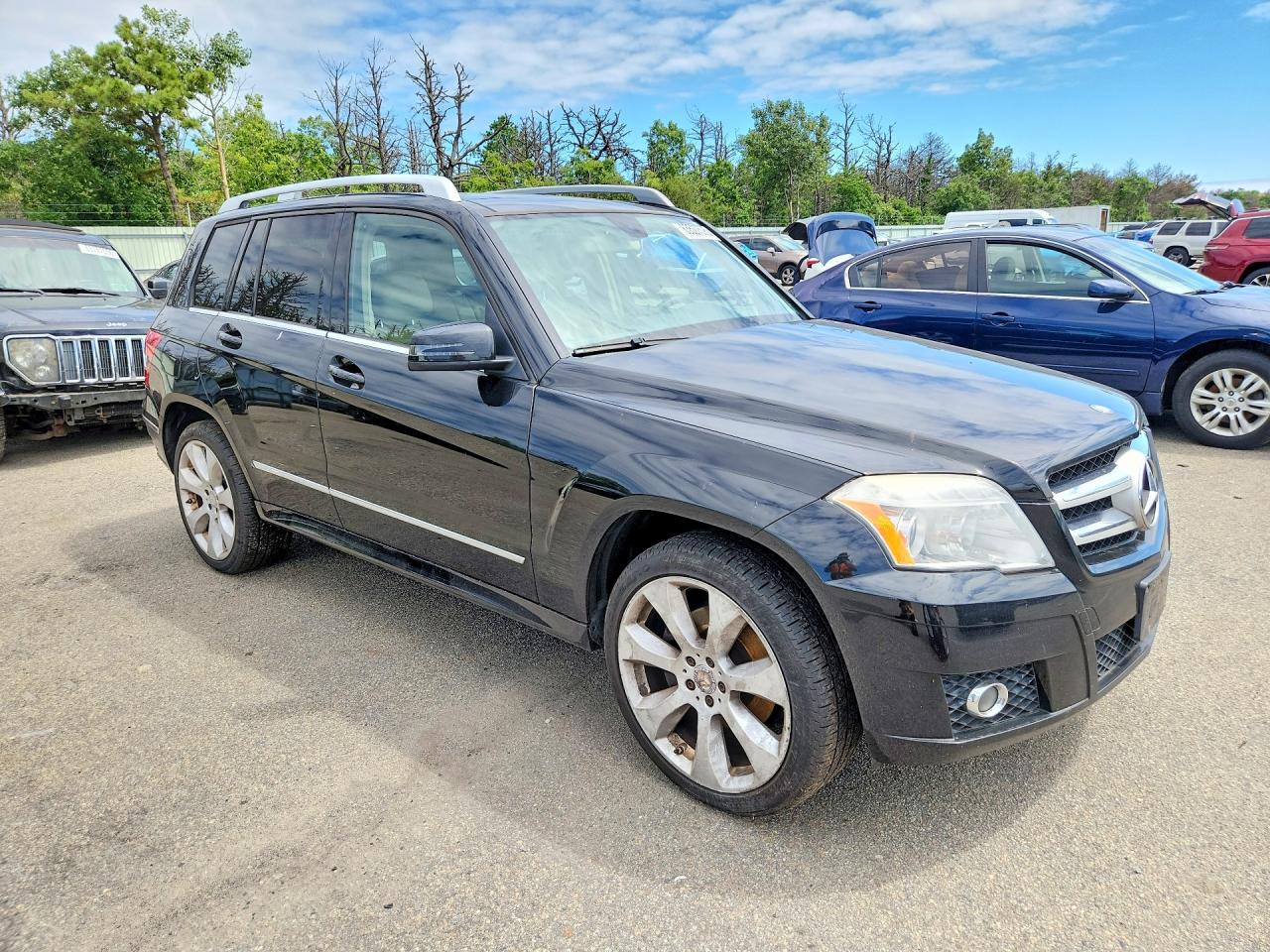 2011 Mercedes-benz Glk Class Glk350 4d Black vin: WDCGG8HB0BF655879