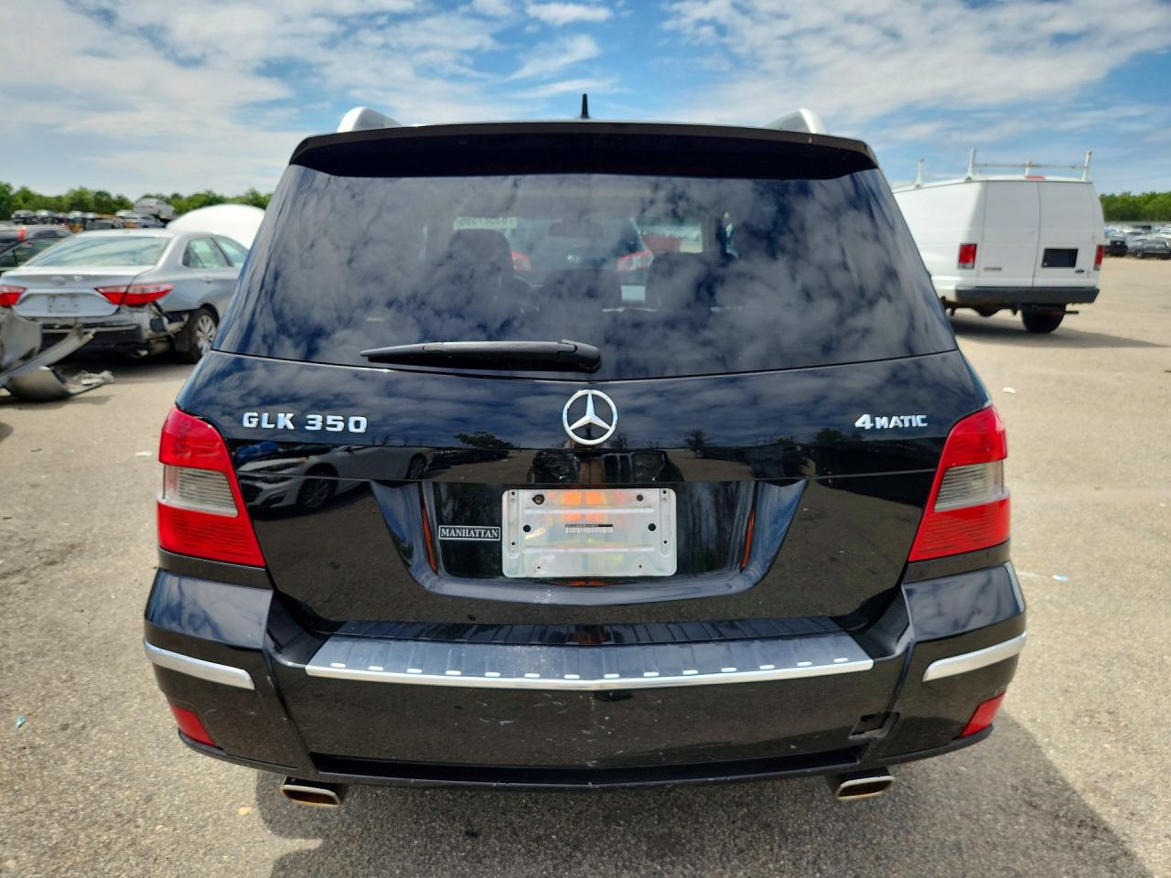 2011 Mercedes-benz Glk Class Glk350 4d Black vin: WDCGG8HB0BF655879