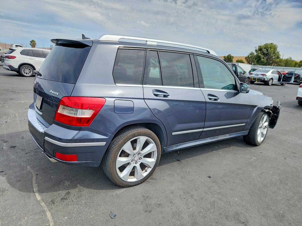 2011 Mercedes-benz Glk 350 4matic Charcoal vin: WDCGG8HB0BF663321