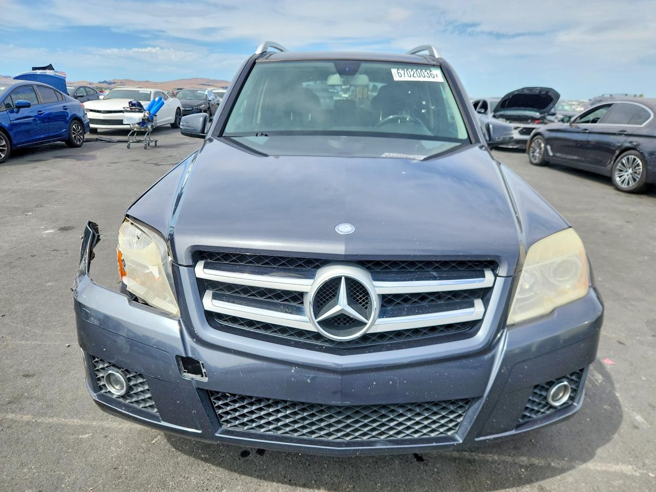 2011 Mercedes-benz Glk 350 4matic Charcoal vin: WDCGG8HB0BF663321