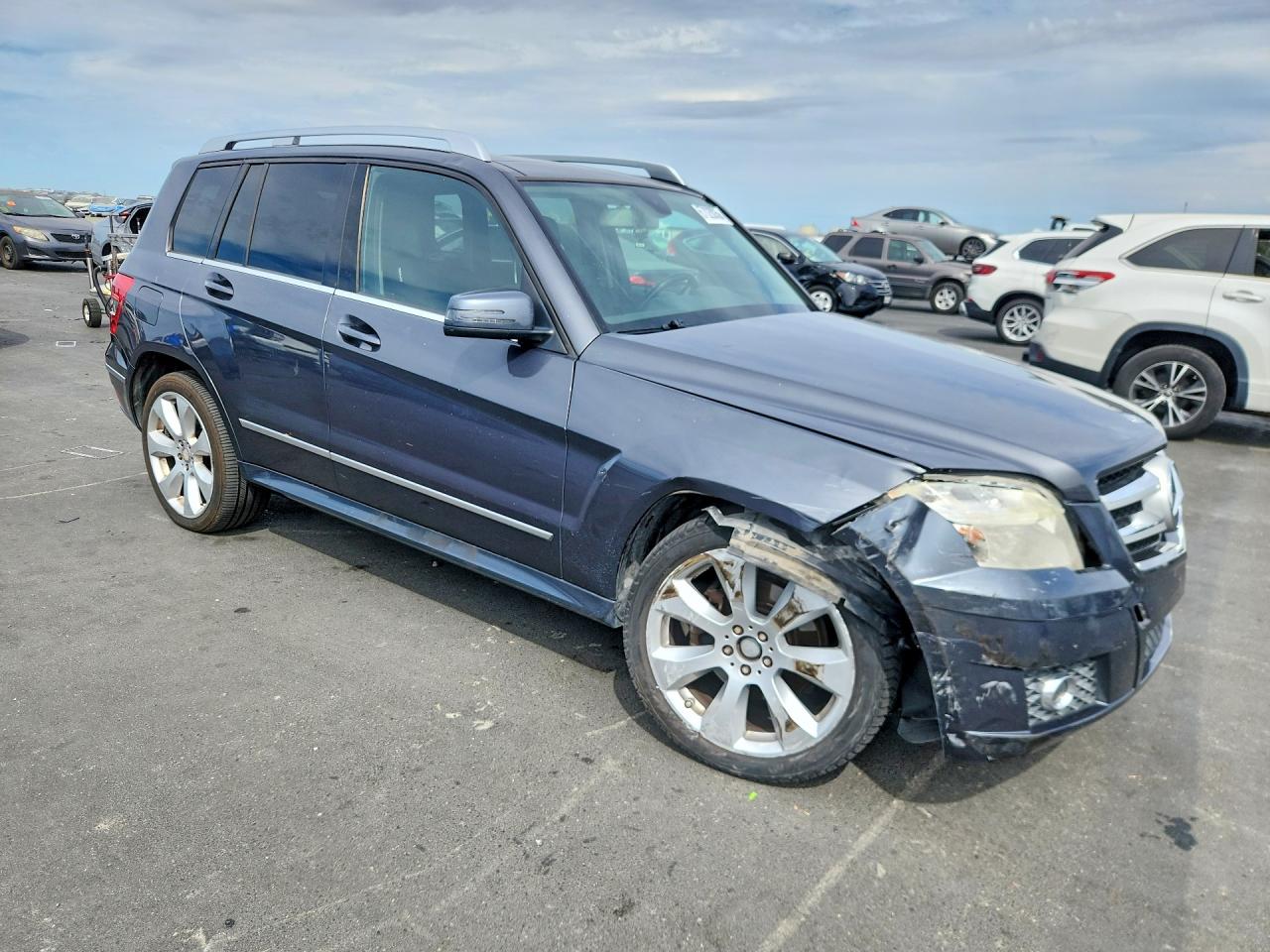2011 Mercedes-benz Glk 350 4matic Charcoal vin: WDCGG8HB0BF663321