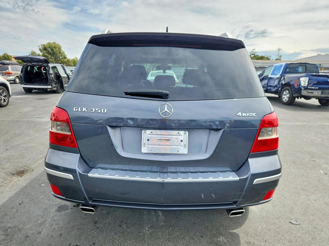2011 Mercedes-benz Glk 350 4matic Charcoal vin: WDCGG8HB0BF663321