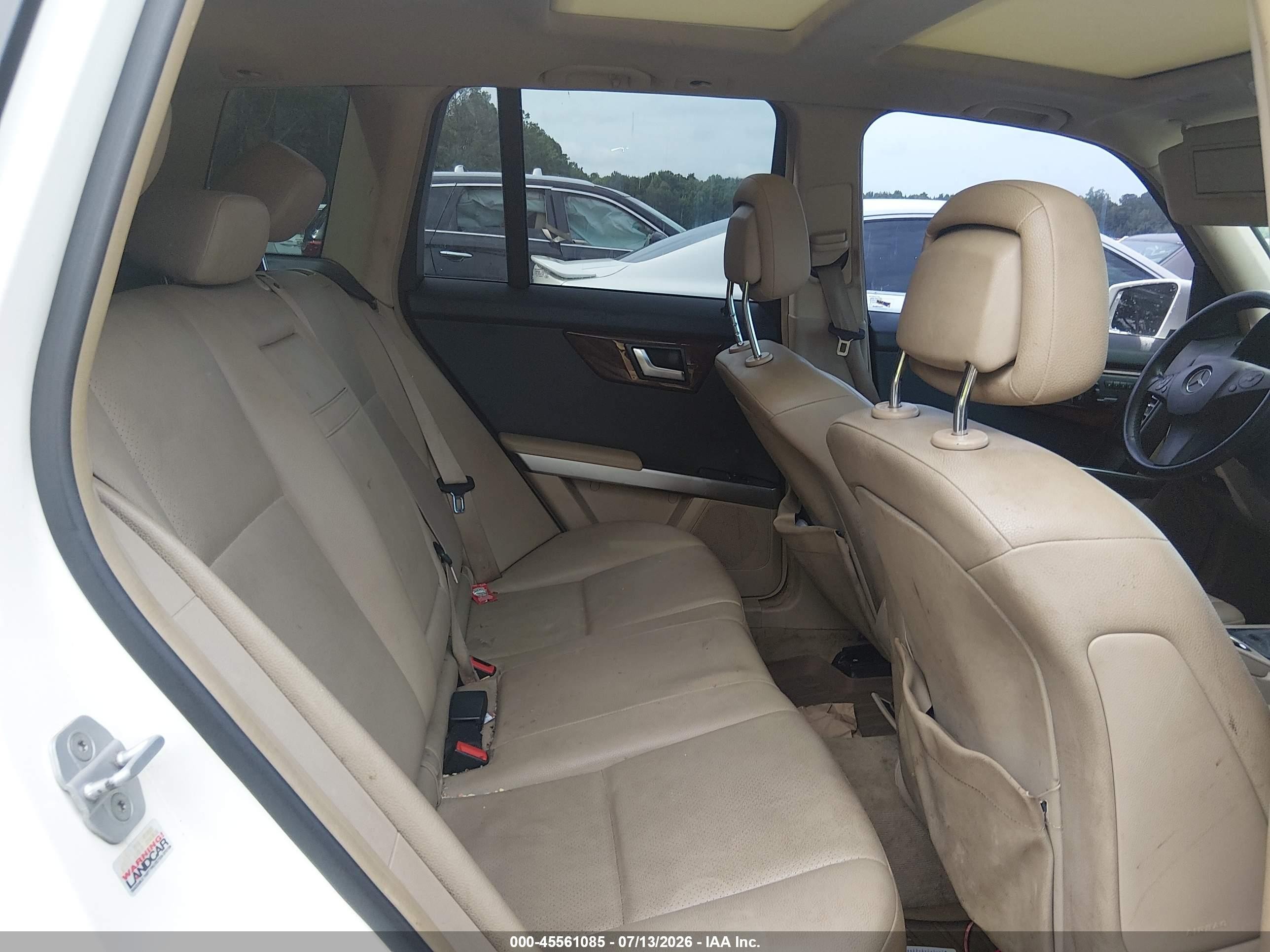 2012 Mercedes-benz Glk 350 4matic White vin: WDCGG8HB0CF754185