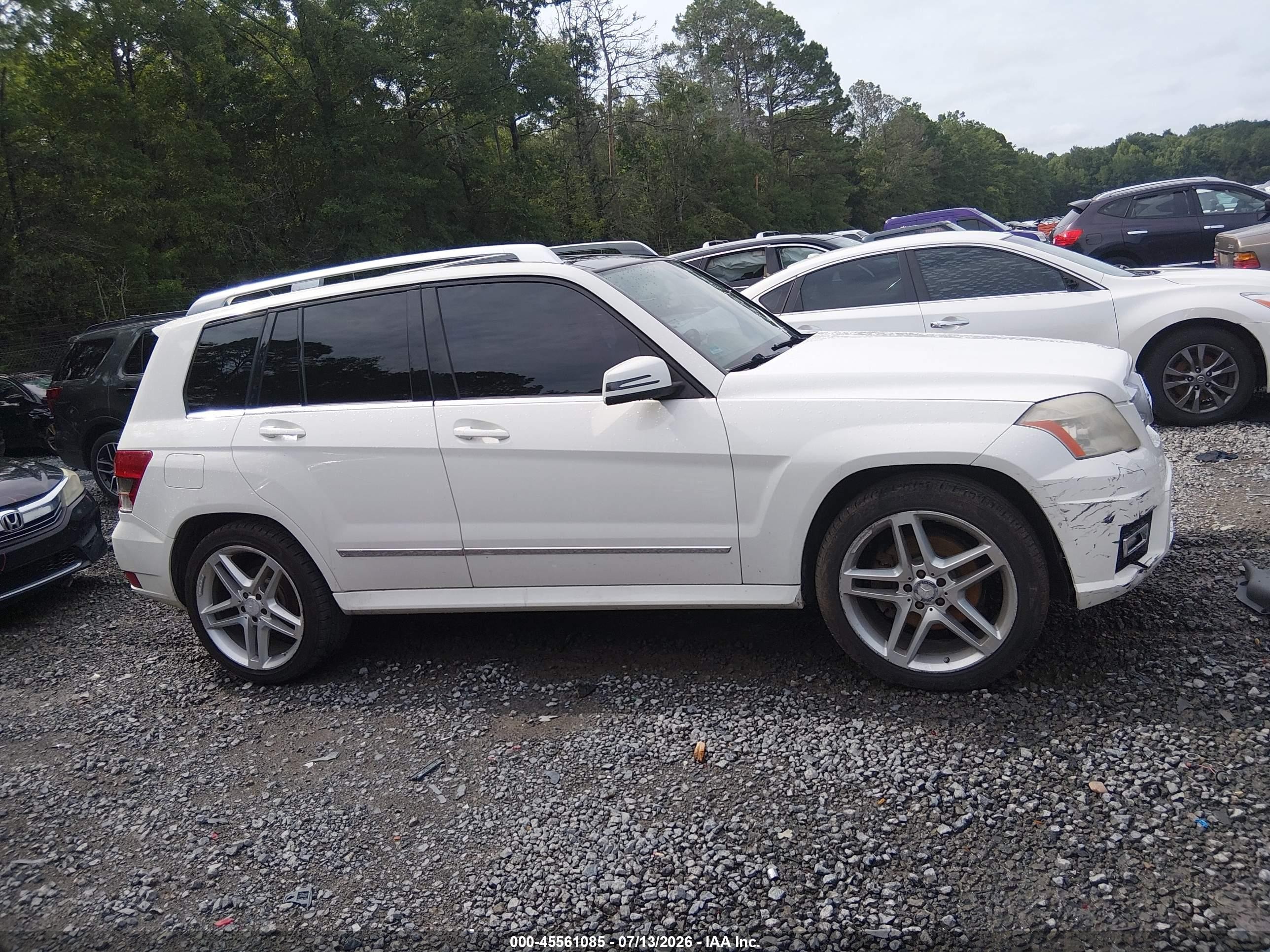 2012 Mercedes-benz Glk 350 4matic White vin: WDCGG8HB0CF754185