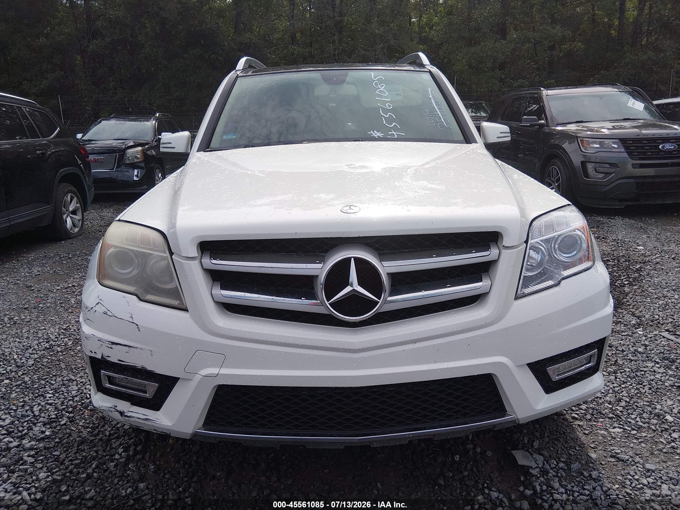2012 Mercedes-benz Glk 350 4matic White vin: WDCGG8HB0CF754185