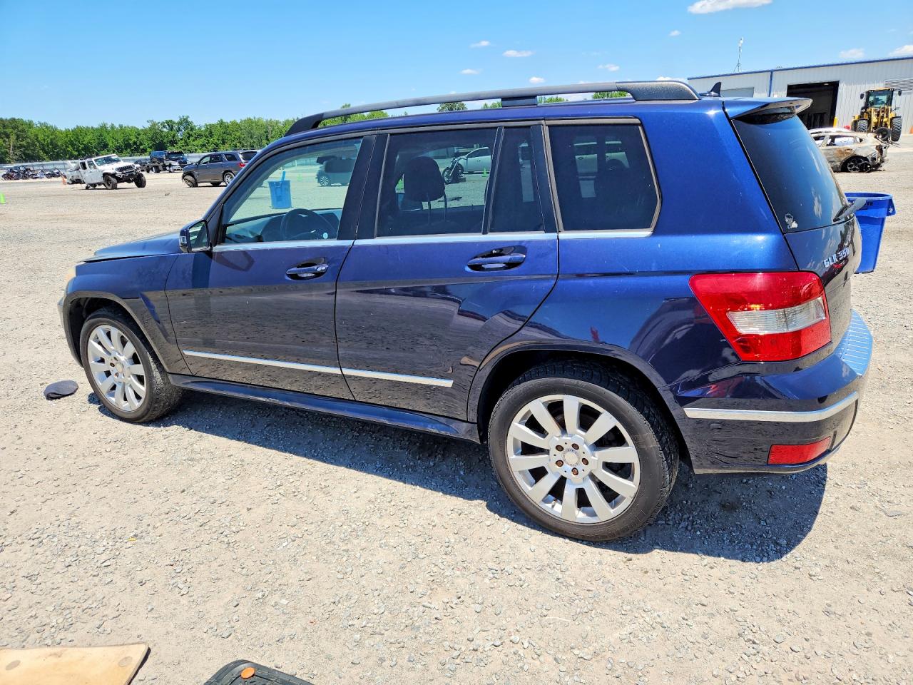 2012 Mercedes-benz Glk 350 4matic Blue vin: WDCGG8HB0CF786991