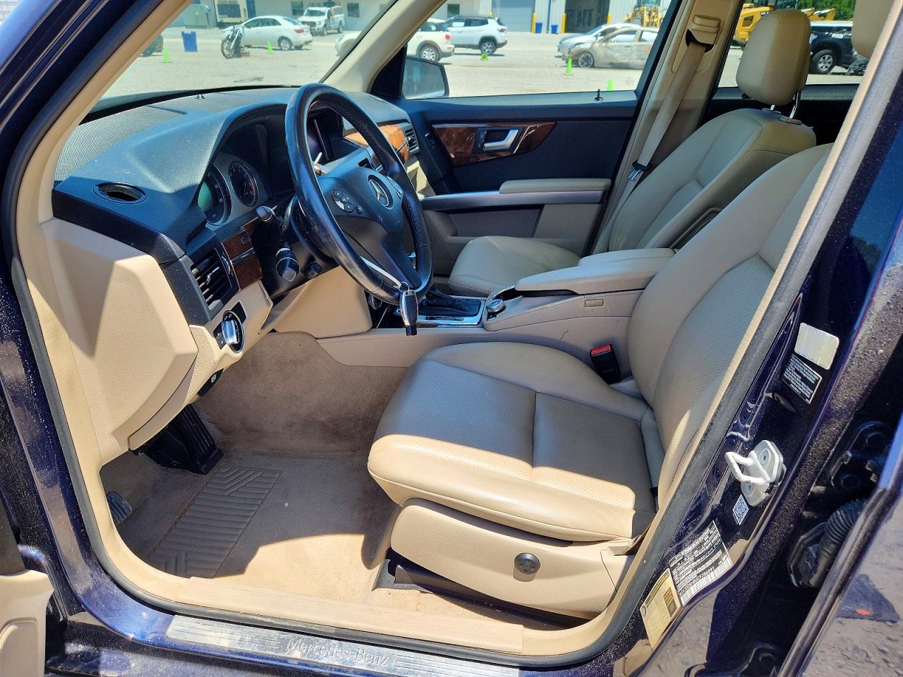 2012 Mercedes-benz Glk 350 4matic Blue vin: WDCGG8HB0CF786991