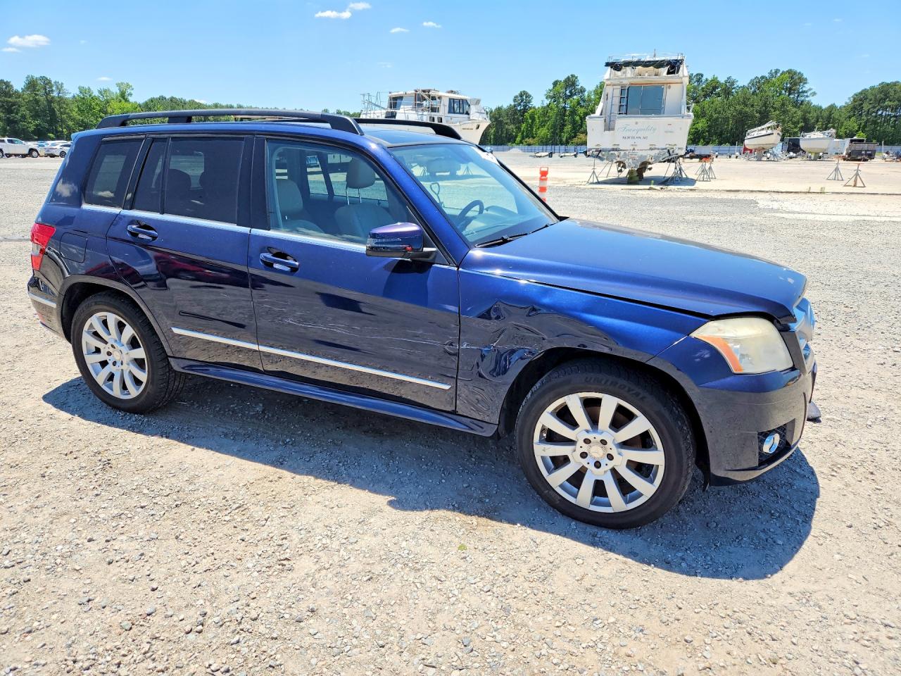 2012 Mercedes-benz Glk 350 4matic Blue vin: WDCGG8HB0CF786991