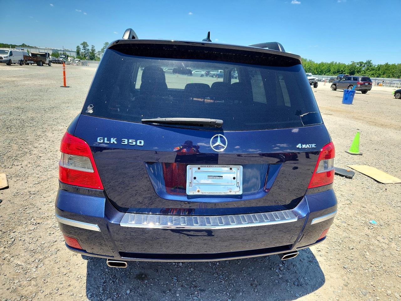 2012 Mercedes-benz Glk 350 4matic Blue vin: WDCGG8HB0CF786991
