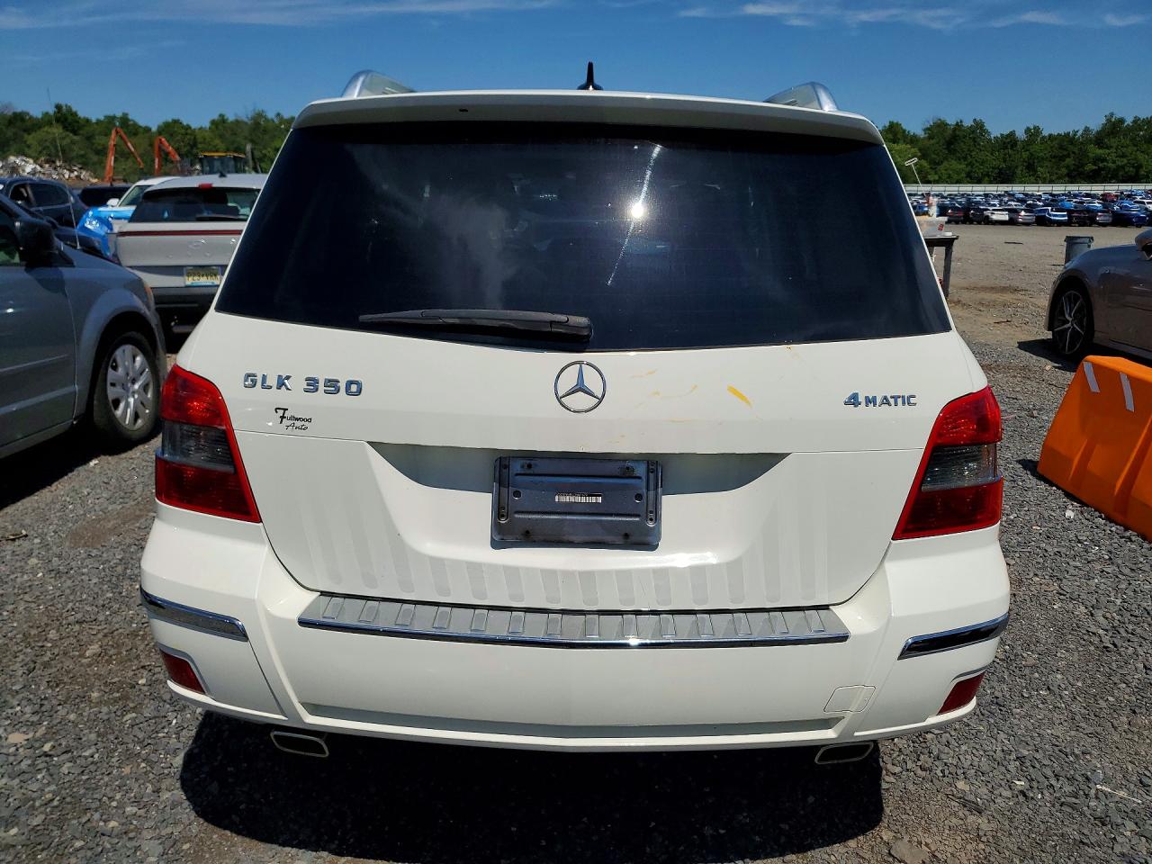 2012 Mercedes-benz Glk 350 4matic White vin: WDCGG8HB0CF841679