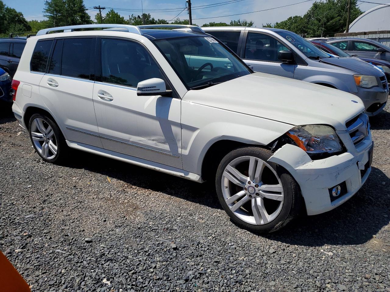 2012 Mercedes-benz Glk 350 4matic White vin: WDCGG8HB0CF841679