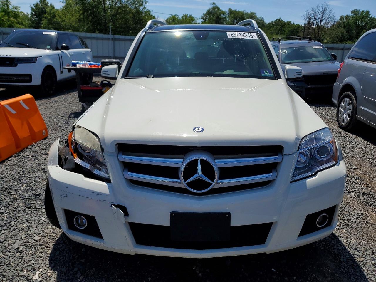 2012 Mercedes-benz Glk 350 4matic White vin: WDCGG8HB0CF841679