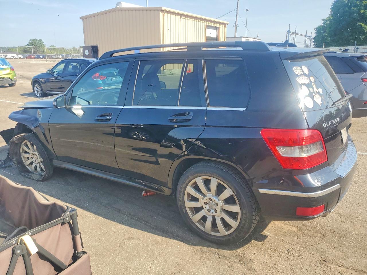 2012 Mercedes-benz Glk 350 4matic Black vin: WDCGG8HB0CF845473