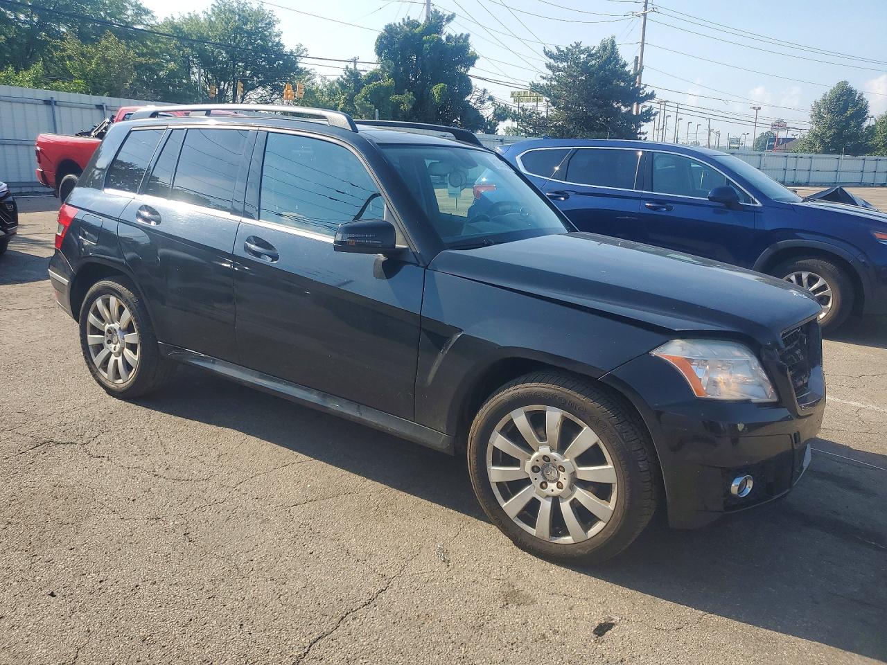 2012 Mercedes-benz Glk 350 4matic Black vin: WDCGG8HB0CF845473