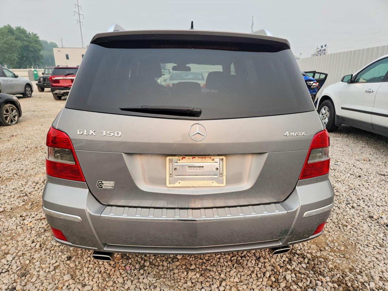 2012 Mercedes-benz Glk 350 4matic Gray vin: WDCGG8HB0CF869627