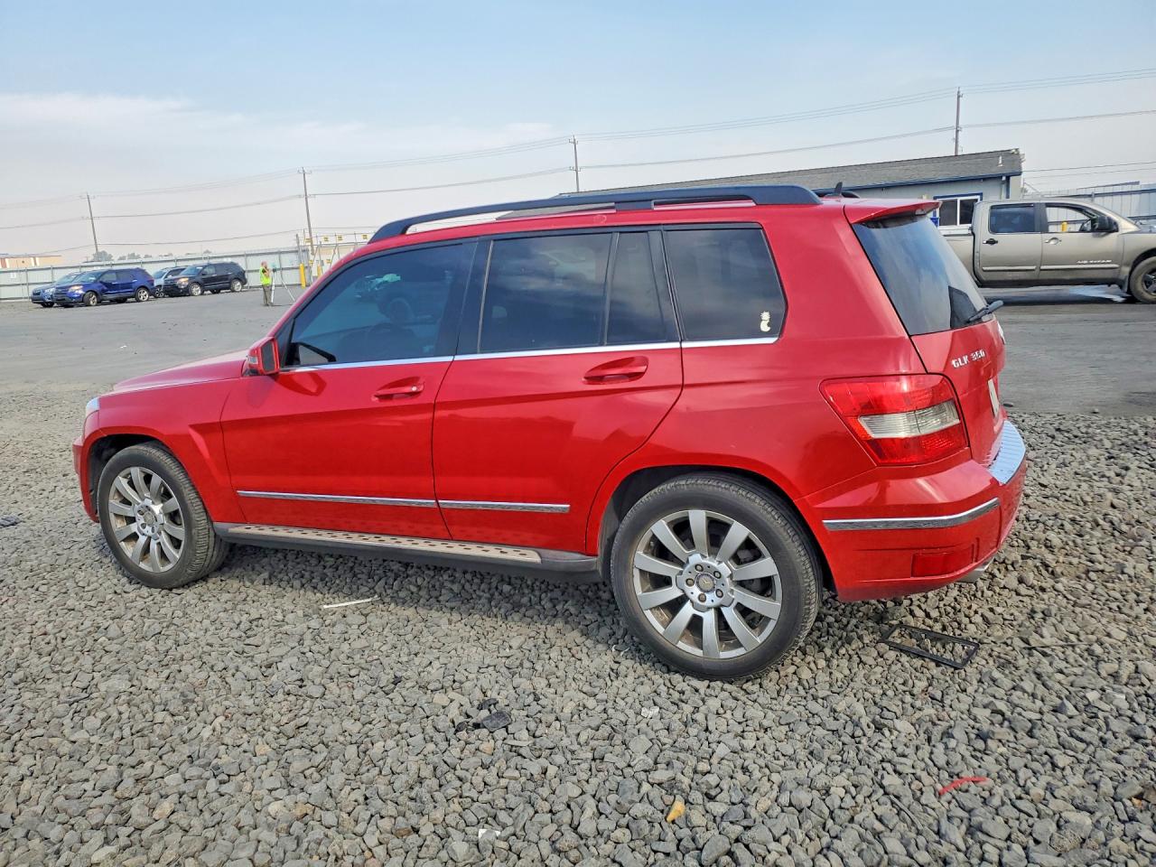 2012 Mercedes-benz Glk 350 4matic Red vin: WDCGG8HB0CF882927