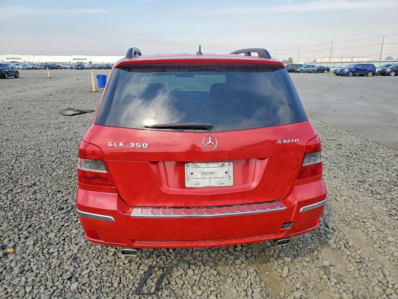 2012 Mercedes-benz Glk 350 4matic Red vin: WDCGG8HB0CF882927