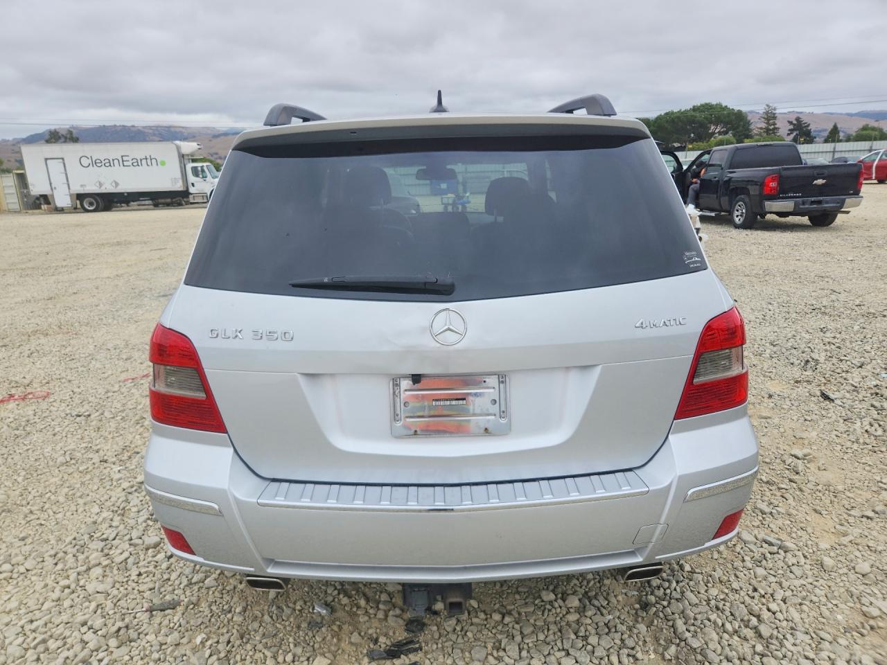2012 Mercedes-benz Glk 350 4matic Silver vin: WDCGG8HB0CF885357
