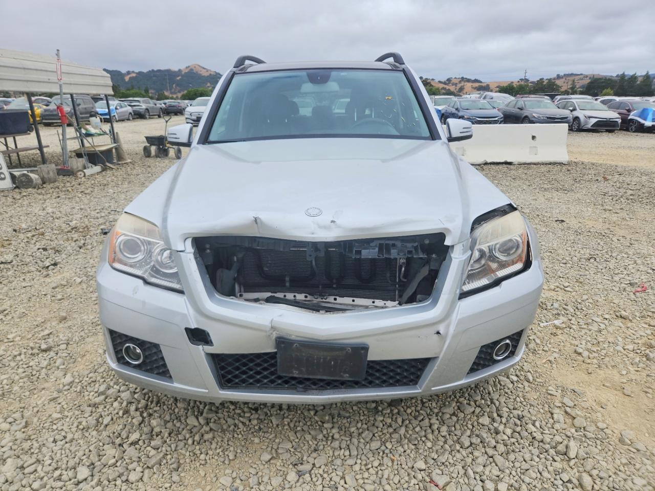 2012 Mercedes-benz Glk 350 4matic Silver vin: WDCGG8HB0CF885357
